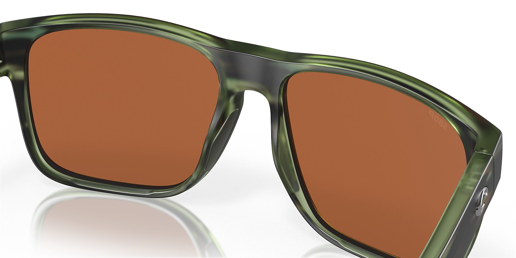 Costa Spearo XL XXL (59-17) with Green Mirror lenses and Matte