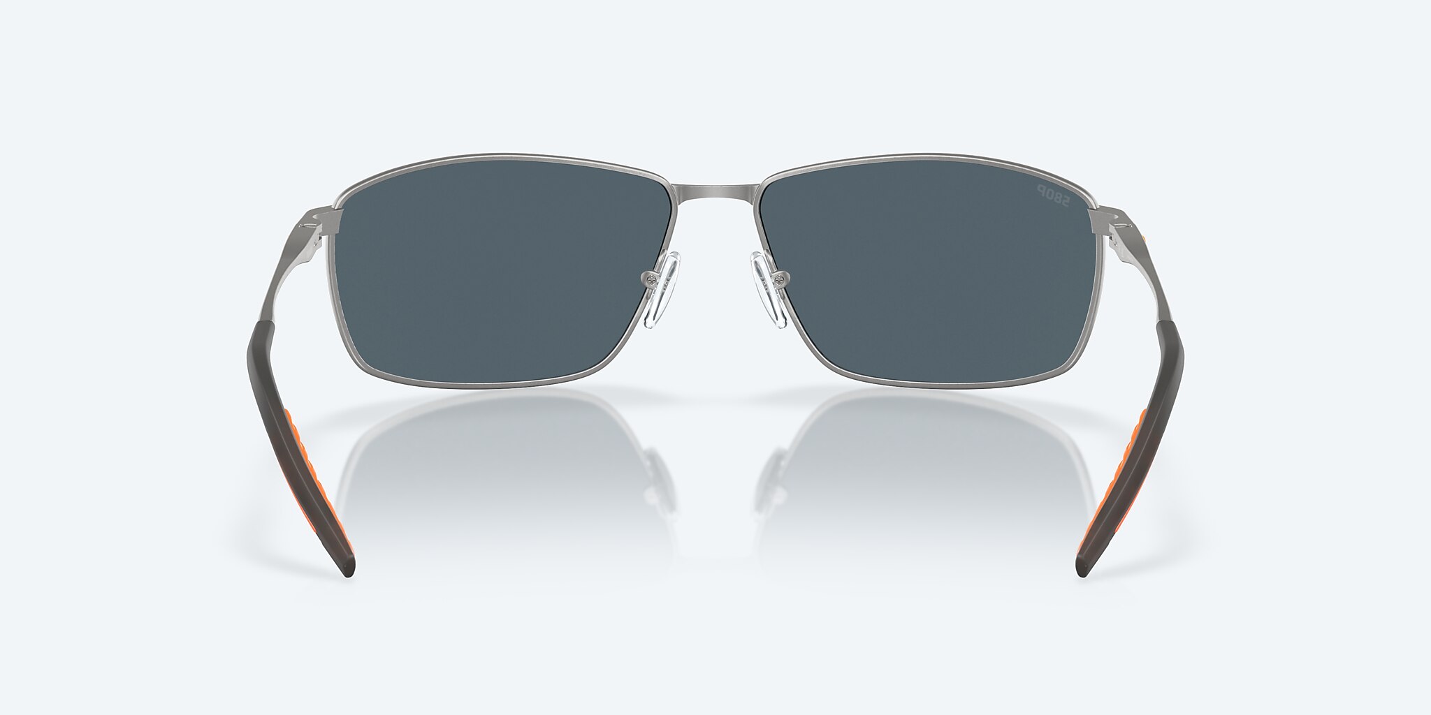 Sunglasses Costa Turret L (63-15) with Gray Silver Mirror lens and Matte Silver frame Image 4 of 7 Sunglasses Costa Turret L (63-15) with Gray Silver Mirror lens and Matte Silver frame Image 4 of 7