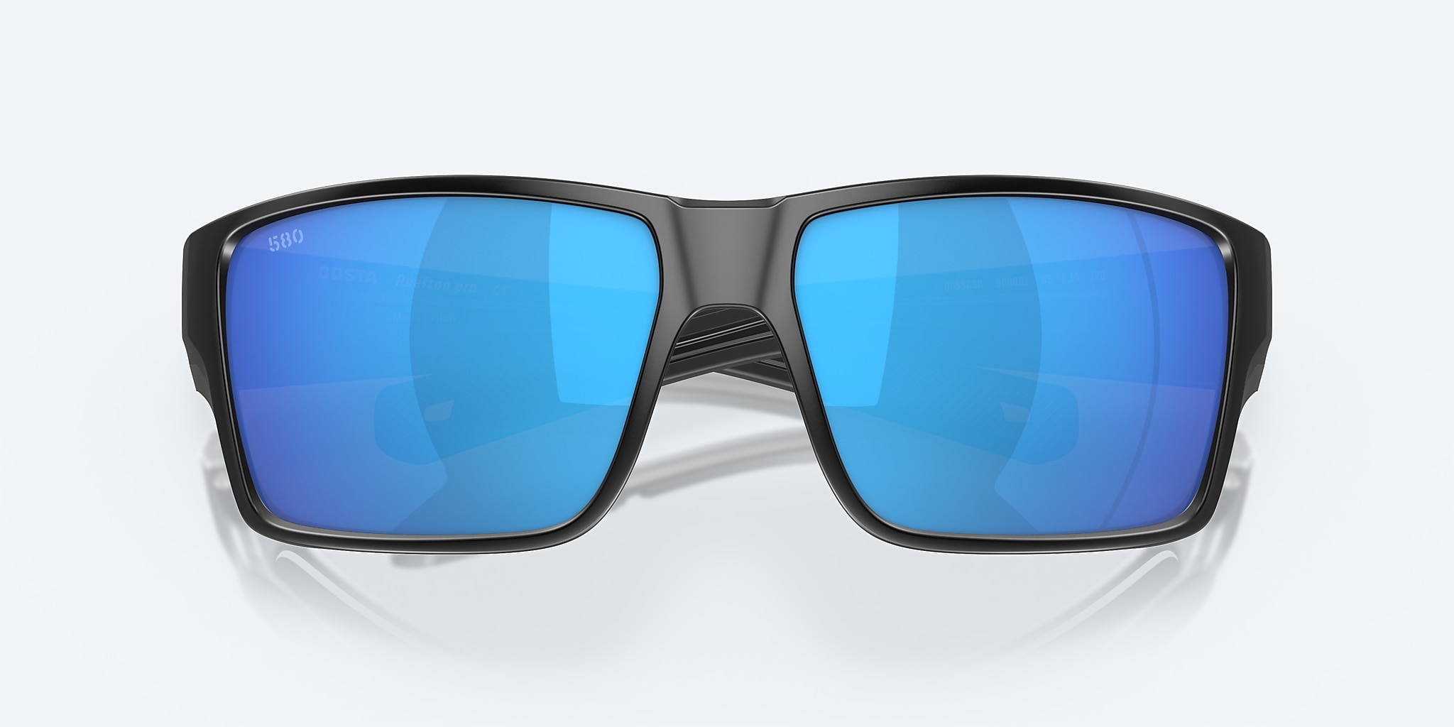 Sunglasses Costa Reefton PRO XL (63-15) with Blue Mirror lens and Matte Black frame Image 5 of 7 Sunglasses Costa Reefton PRO XL (63-15) with Blue Mirror lens and Matte Black frame Image 5 of 7