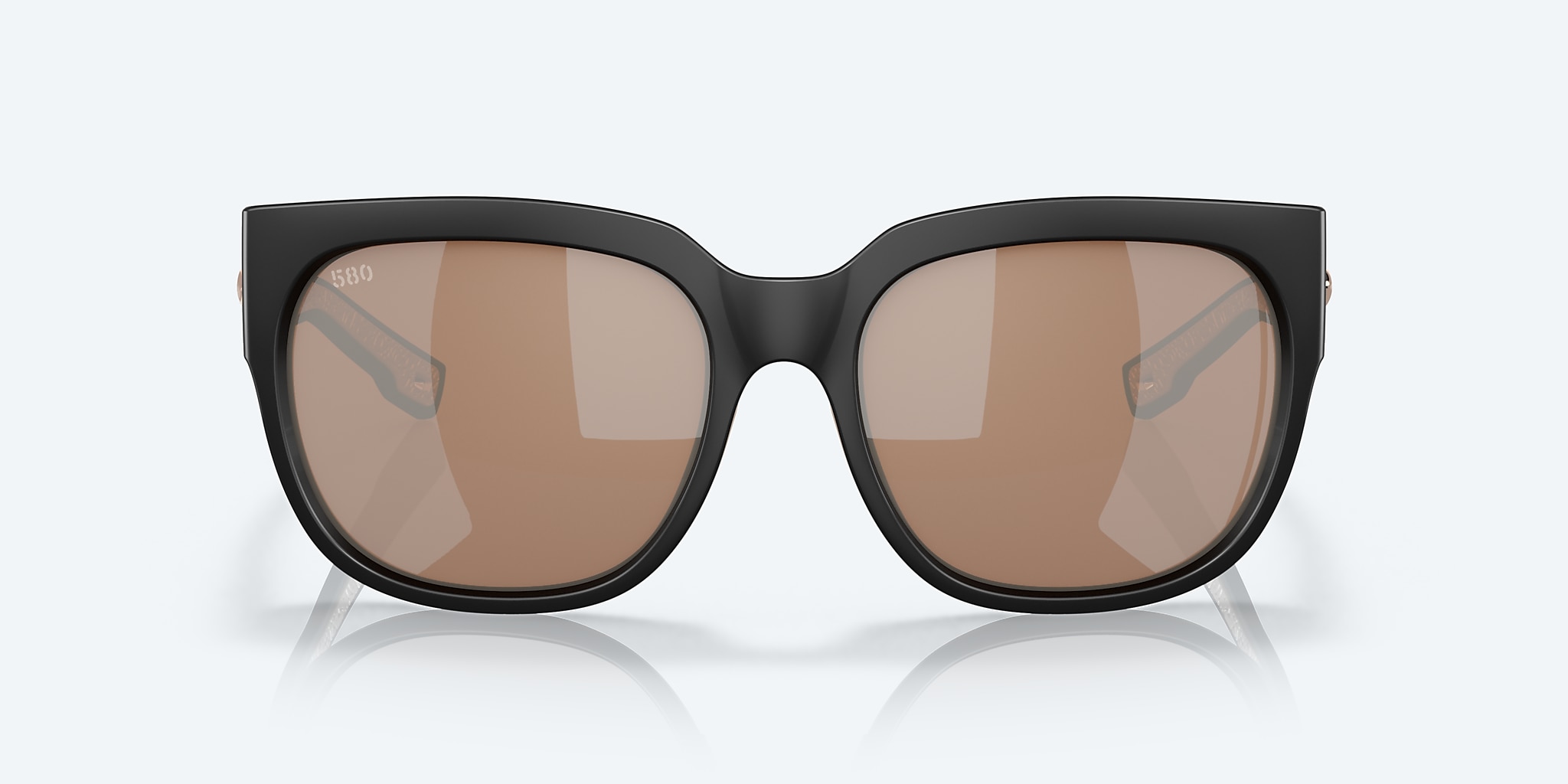 Lunettes de soleil Costa Waterwoman 2 XL (58-18) avec Miroir Argent et cuivre verre et Noir mat monture Image 2 de 7 Lunettes de soleil Costa Waterwoman 2 XL (58-18) avec Miroir Argent et cuivre verre et Noir mat monture Image 2 de 7