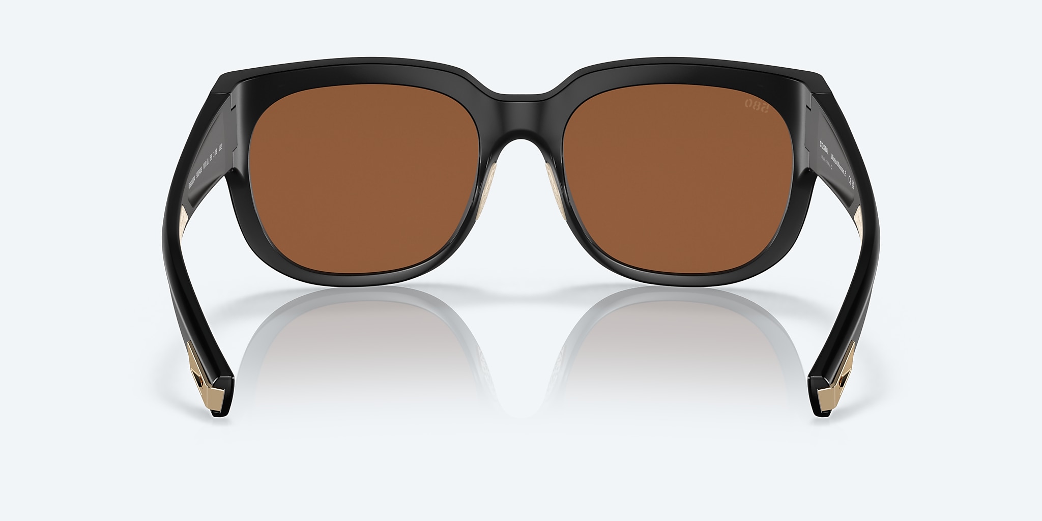 Lunettes de soleil Costa Waterwoman 2 XL (58-18) avec Miroir Argent et cuivre verre et Noir mat monture Image 4 de 7 Lunettes de soleil Costa Waterwoman 2 XL (58-18) avec Miroir Argent et cuivre verre et Noir mat monture Image 4 de 7