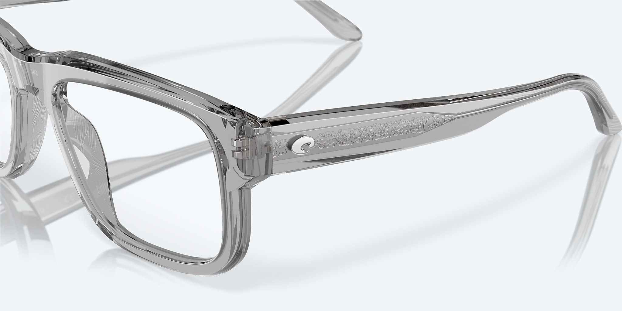 Eyeglasses Costa Mariana Trench  420 S (52-18) with Demo Lens lens and Smoke Crystal frame Image 6 of 7 Eyeglasses Costa Mariana Trench  420 S (52-18) with Demo Lens lens and Smoke Crystal frame Image 6 of 7