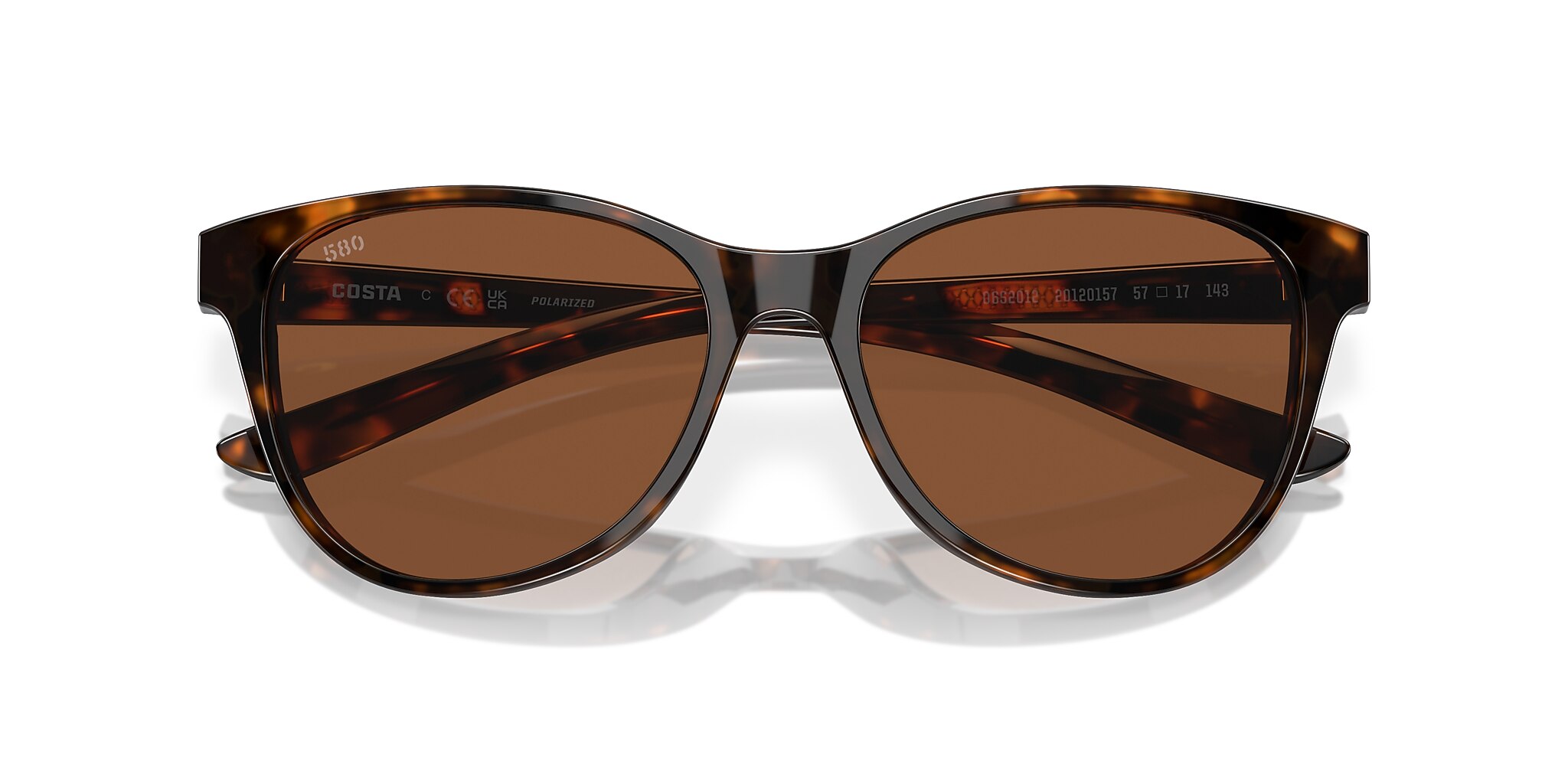 Costa Catherine M (57-17) with Copper lenses and Tortoise frame