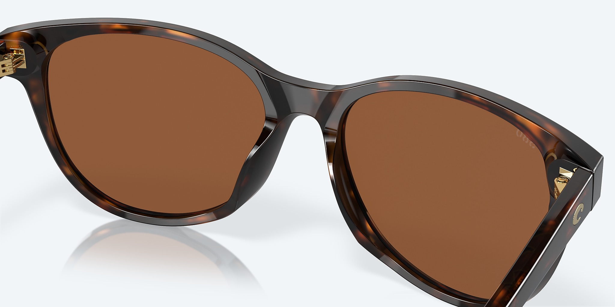 Sunglasses Costa Catherine M (57-17) with Copper lens and Tortoise frame Image 7 of 7 Sunglasses Costa Catherine M (57-17) with Copper lens and Tortoise frame Image 7 of 7