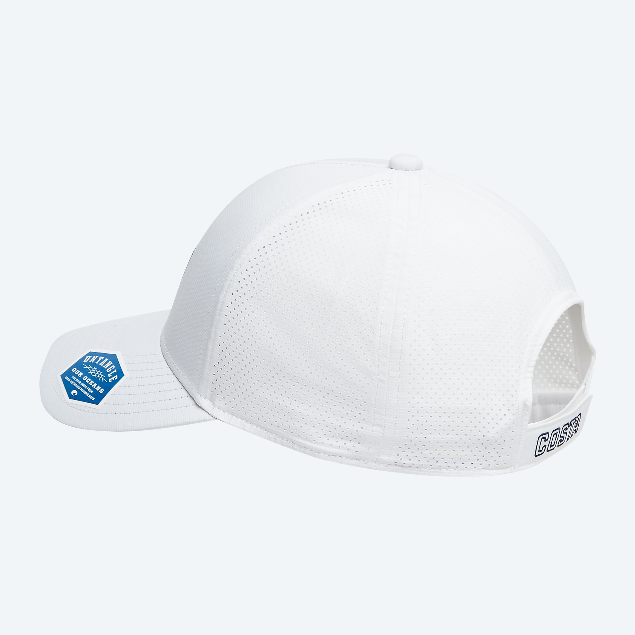 Accessories White Costa Prado Performance Hat Image 2 of 3 Accessories White Costa Prado Performance Hat Image 2 of 3