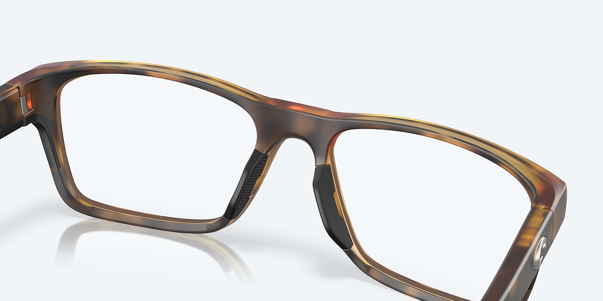 Eyeglasses Costa Ocean Ridge 410 S (52-17) with Demo Lens lens and Matte Tortoise frame Image 7 of 7 Eyeglasses Costa Ocean Ridge 410 S (52-17) with Demo Lens lens and Matte Tortoise frame Image 7 of 7