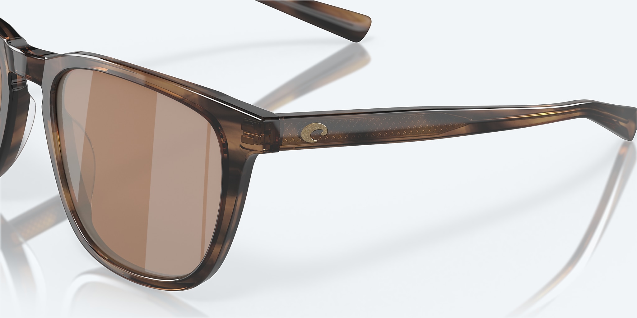 Sunglasses Costa Sullivan M (53-19) with Copper Silver Mirror lens and Salt Marsh frame Image 6 of 7 Sunglasses Costa Sullivan M (53-19) with Copper Silver Mirror lens and Salt Marsh frame Image 6 of 7
