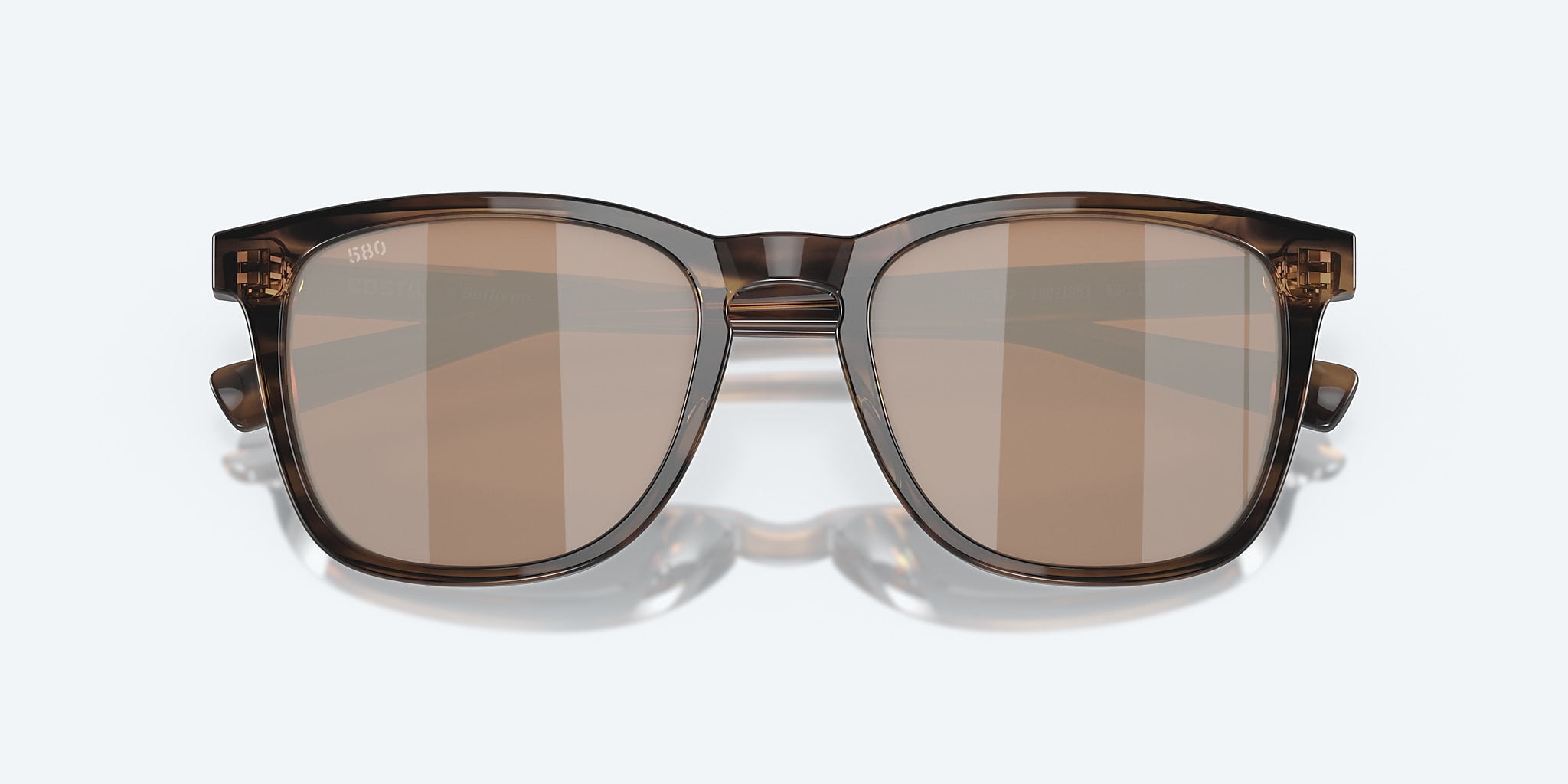 Sunglasses Costa Sullivan M (53-19) with Copper Silver Mirror lens and Salt Marsh frame Image 5 of 7 Sunglasses Costa Sullivan M (53-19) with Copper Silver Mirror lens and Salt Marsh frame Image 5 of 7