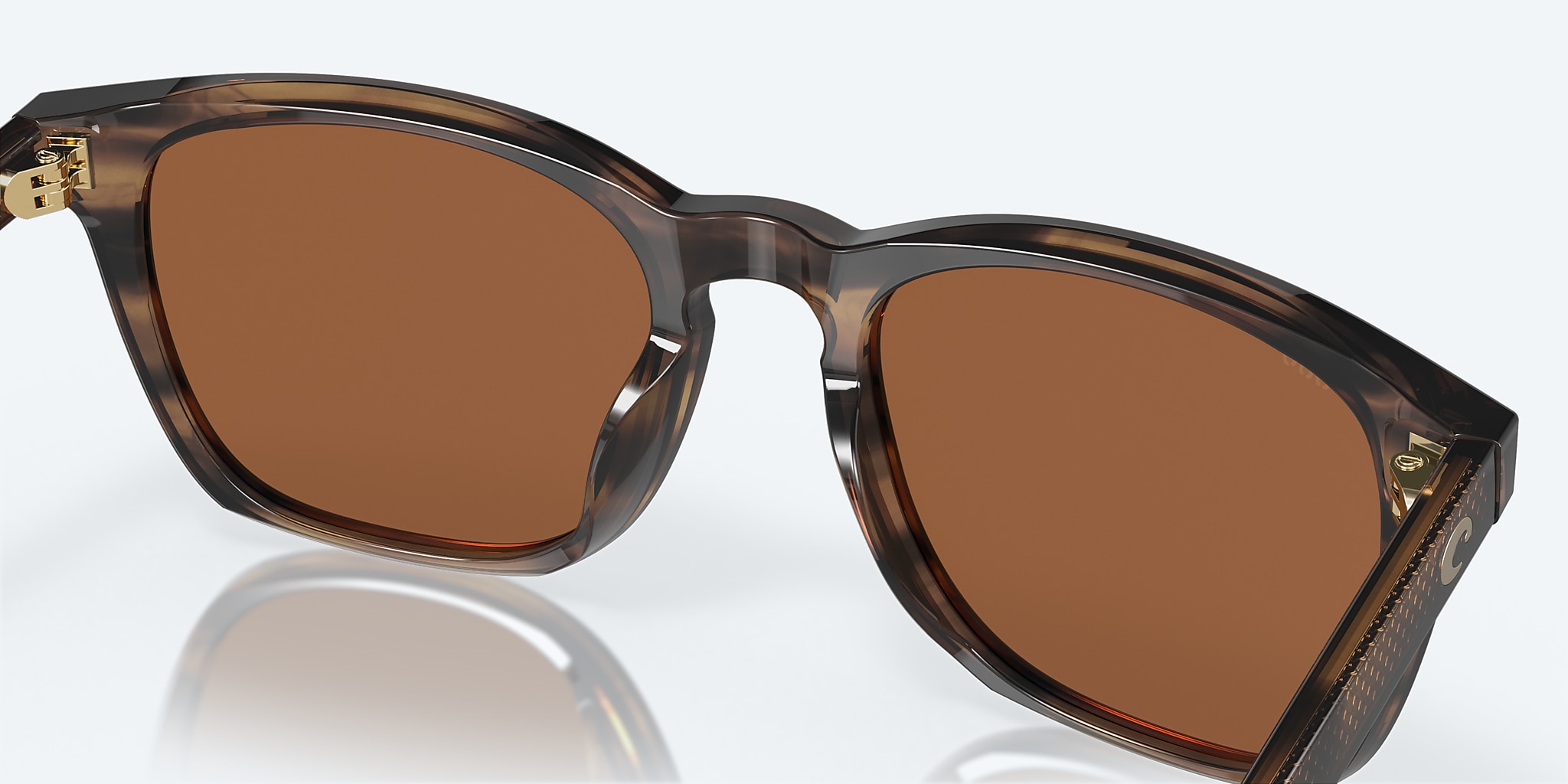 Sunglasses Costa Sullivan M (53-19) with Copper Silver Mirror lens and Salt Marsh frame Image 7 of 7 Sunglasses Costa Sullivan M (53-19) with Copper Silver Mirror lens and Salt Marsh frame Image 7 of 7