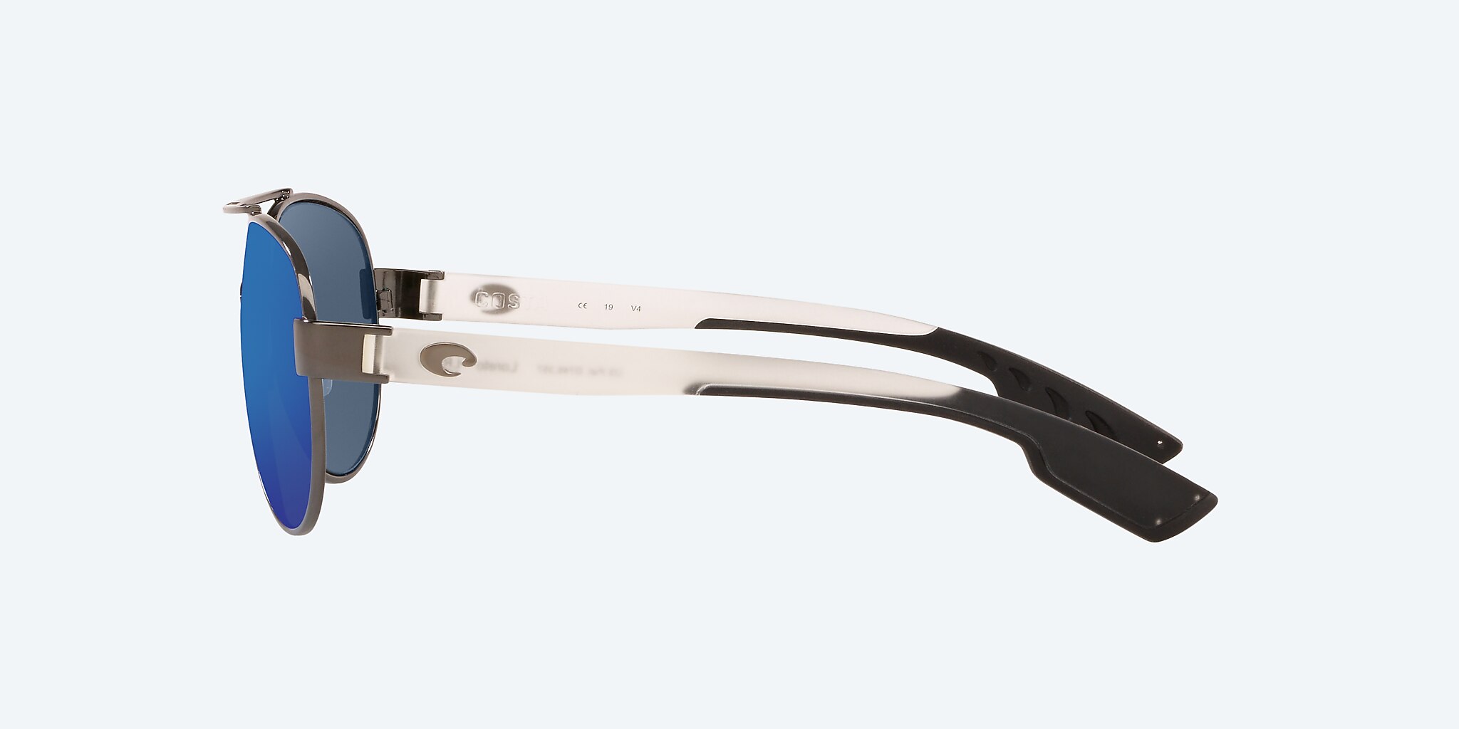 Sunglasses Costa Loreto M (56-14) with Blue Mirror lens and Gunmetal frame Image 3 of 5