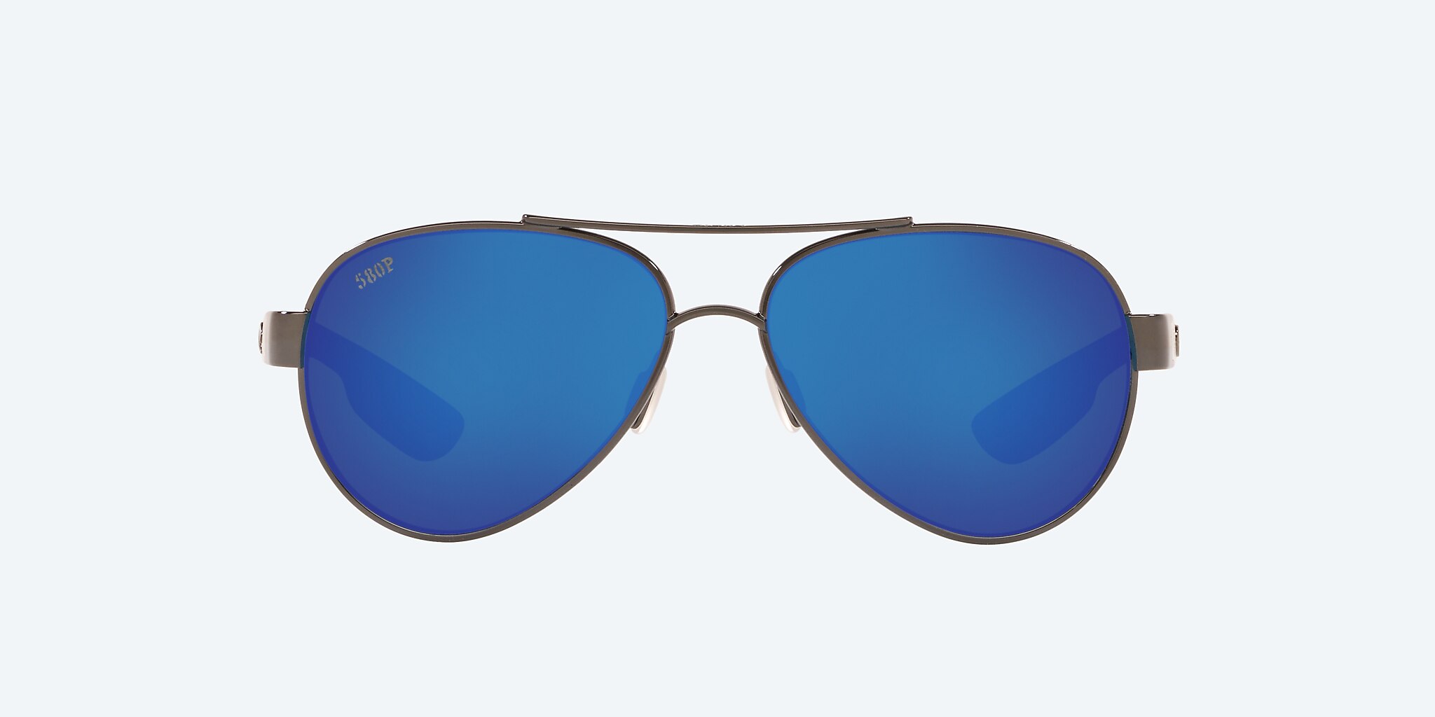Sunglasses Costa Loreto M (56-14) with Blue Mirror lens and Gunmetal frame Image 2 of 5