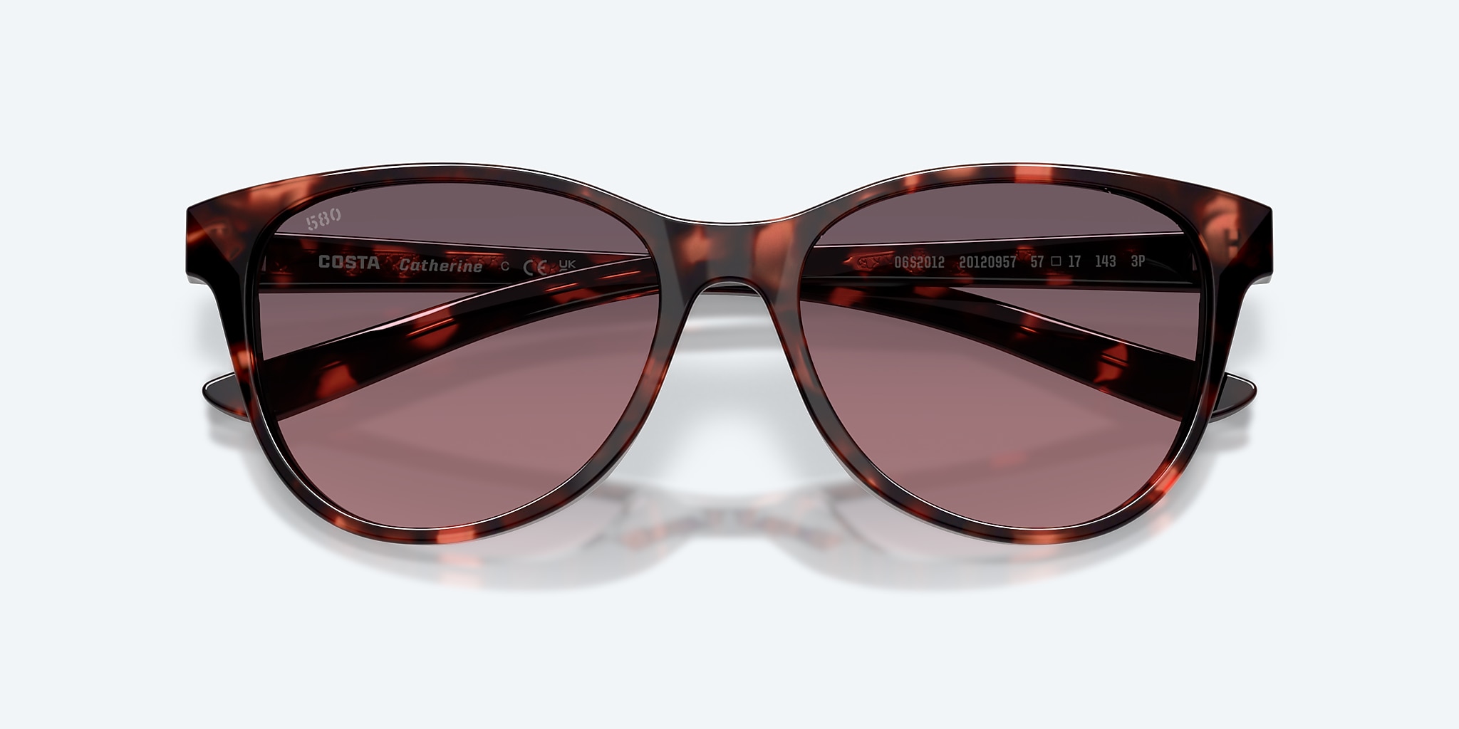 Sunglasses Costa Catherine M (57-17) with Rose Gradient lens and Sunset Tortoise frame Image 5 of 7 Sunglasses Costa Catherine M (57-17) with Rose Gradient lens and Sunset Tortoise frame Image 5 of 7
