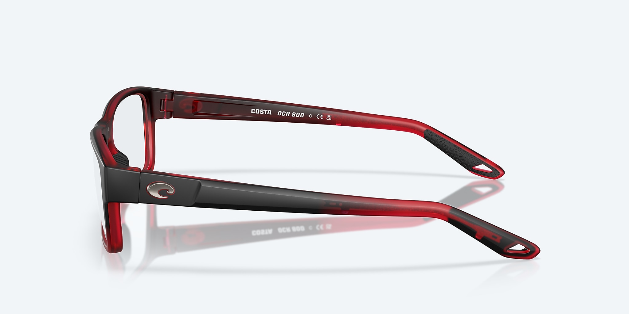 Lentes de Vista Costa Ocean Ridge 800 M (53-17) con Micas de Demostración lente y Cielo rojo montura Imagen 3 de 7 Lentes de Vista Costa Ocean Ridge 800 M (53-17) con Micas de Demostración lente y Cielo rojo montura Imagen 3 de 7