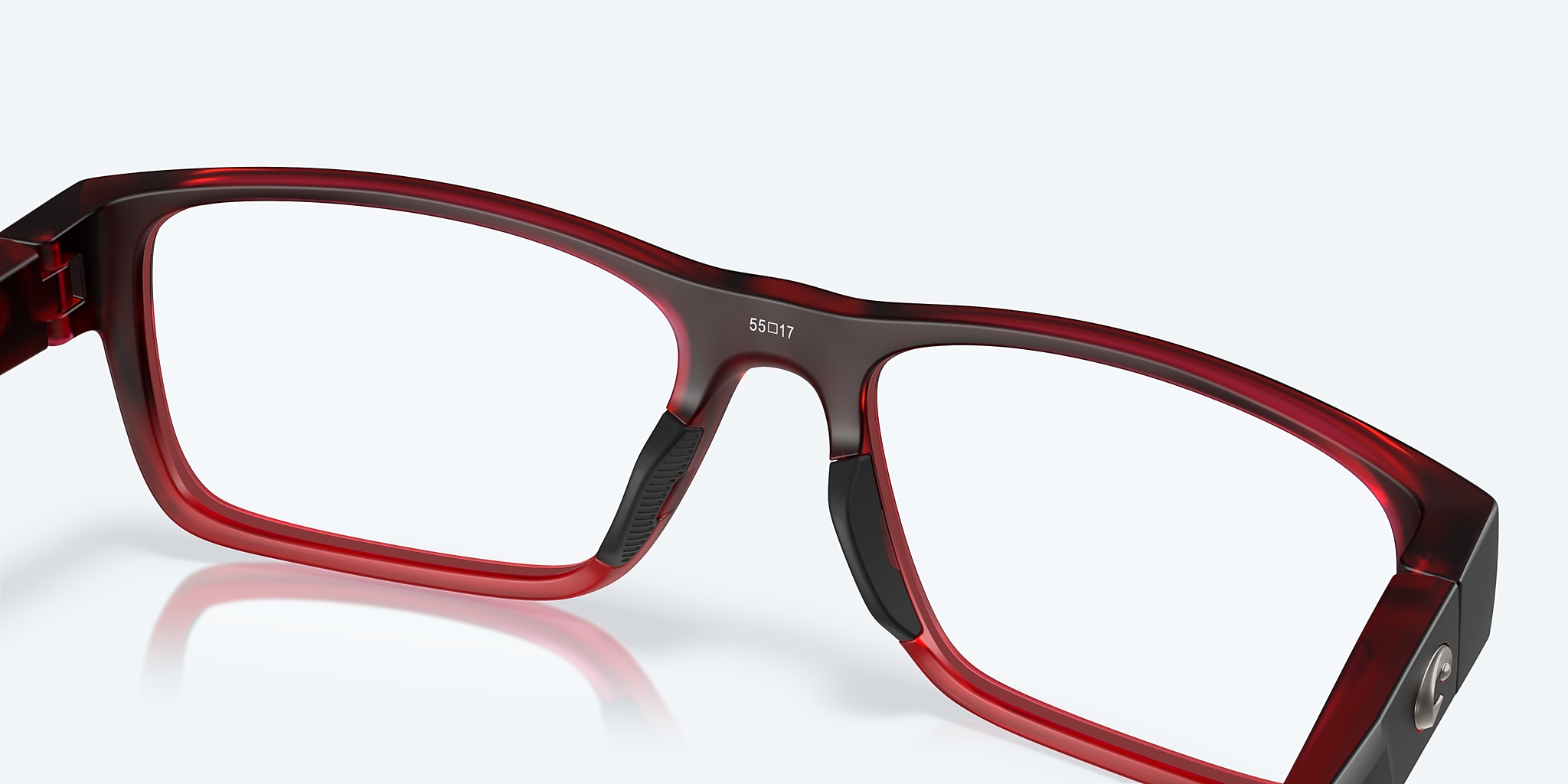 Lentes de Vista Costa Ocean Ridge 800 M (53-17) con Micas de Demostración lente y Cielo rojo montura Imagen 7 de 7 Lentes de Vista Costa Ocean Ridge 800 M (53-17) con Micas de Demostración lente y Cielo rojo montura Imagen 7 de 7