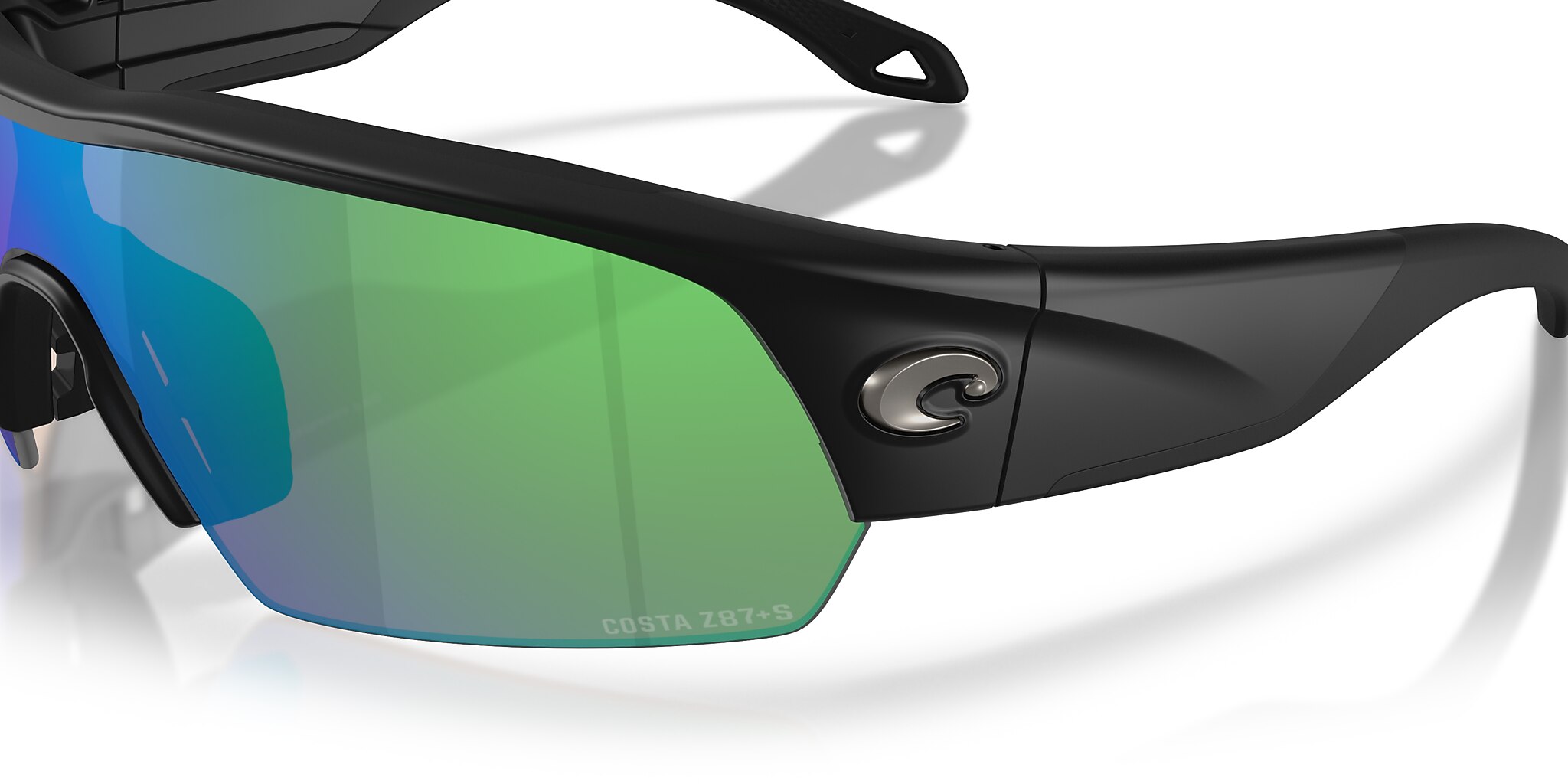 Costa Pilothouse PRO XXL (35-135) with Green Mirror lenses and