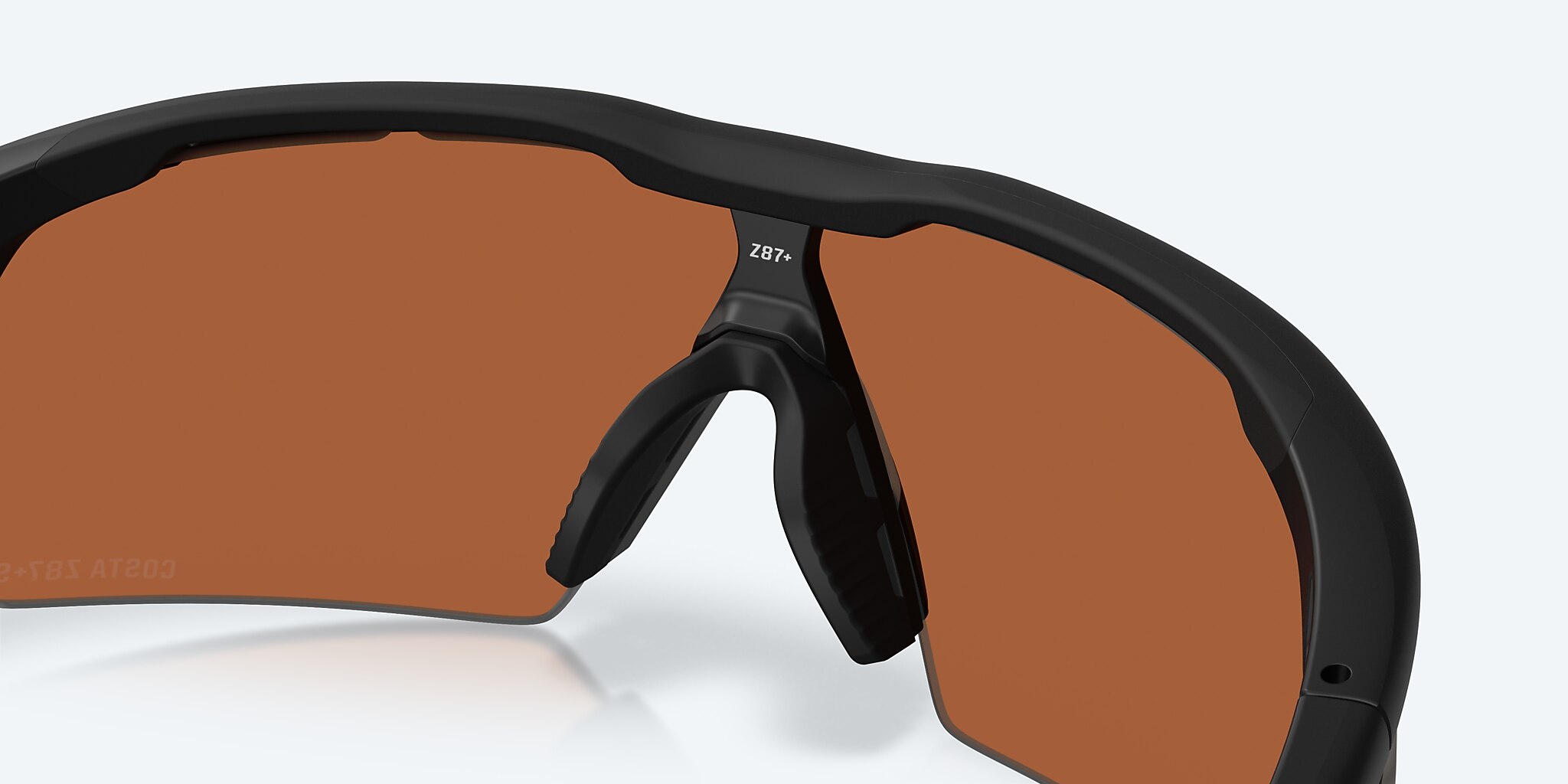 Sunglasses Costa Pilothouse PRO XXL (35-135) with Green Mirror lens and Matte Black frame Image 7 of 7