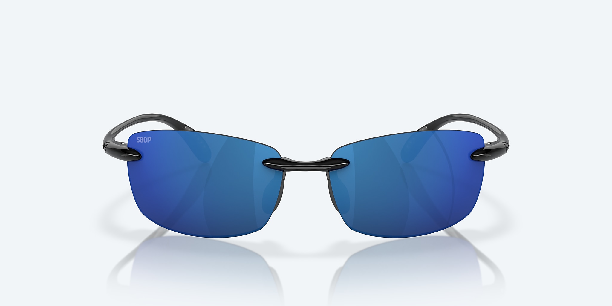 Sunglasses Costa Ballast M (60-15) with Blue Mirror lens and Shiny Black frame Image 2 of 7 Sunglasses Costa Ballast M (60-15) with Blue Mirror lens and Shiny Black frame Image 2 of 7