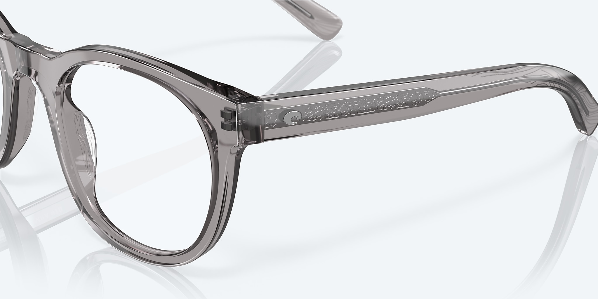 Eyeglasses Costa Mariana Trench 410 XS (49-22) with DEMO LENS lens and Gray frame Image 6 of 7 Eyeglasses Costa Mariana Trench 410 XS (49-22) with DEMO LENS lens and Gray frame Image 6 of 7