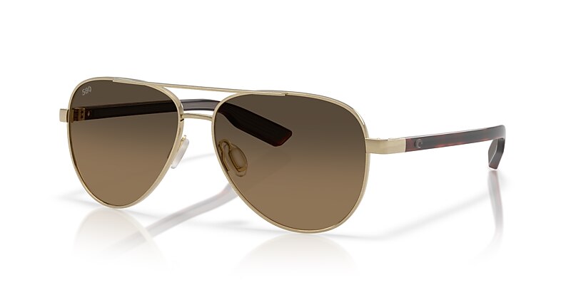 【カズ】 Costa Peli L (57-14) with Copper lenses and Brushed Gold frame