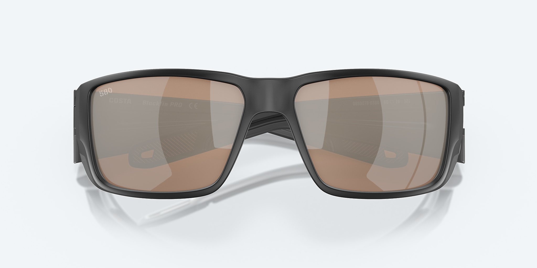 Lentes de Sol Costa Blackfin PRO L (60-16) con Cobre y Plateado Espejado lente y Negro Mate montura Imagen 5 de 7 Lentes de Sol Costa Blackfin PRO L (60-16) con Cobre y Plateado Espejado lente y Negro Mate montura Imagen 5 de 7
