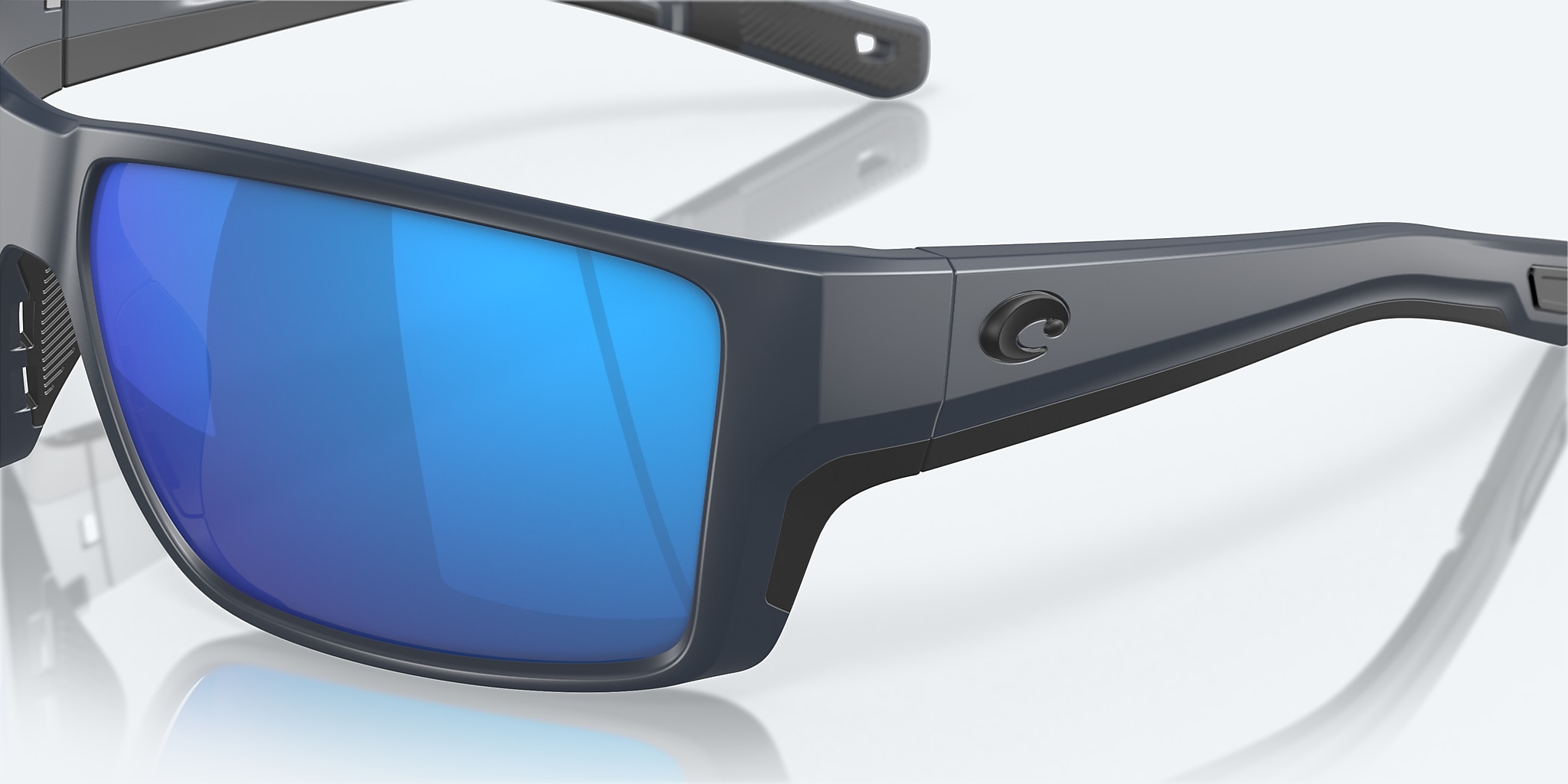 Sunglasses Costa Reefton PRO XL (63-15) with Blue Mirror lens and Matte Midnight Blue frame Image 6 of 7 Sunglasses Costa Reefton PRO XL (63-15) with Blue Mirror lens and Matte Midnight Blue frame Image 6 of 7