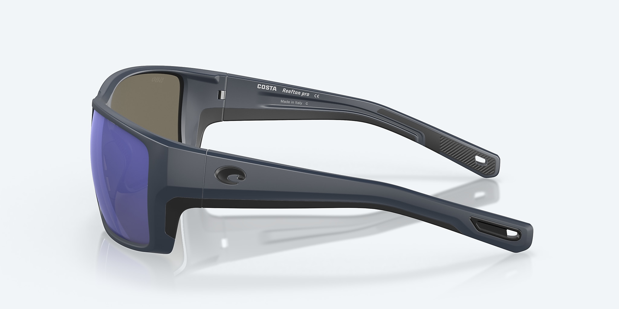 Sunglasses Costa Reefton PRO XL (63-15) with Blue Mirror lens and Matte Midnight Blue frame Image 3 of 7 Sunglasses Costa Reefton PRO XL (63-15) with Blue Mirror lens and Matte Midnight Blue frame Image 3 of 7