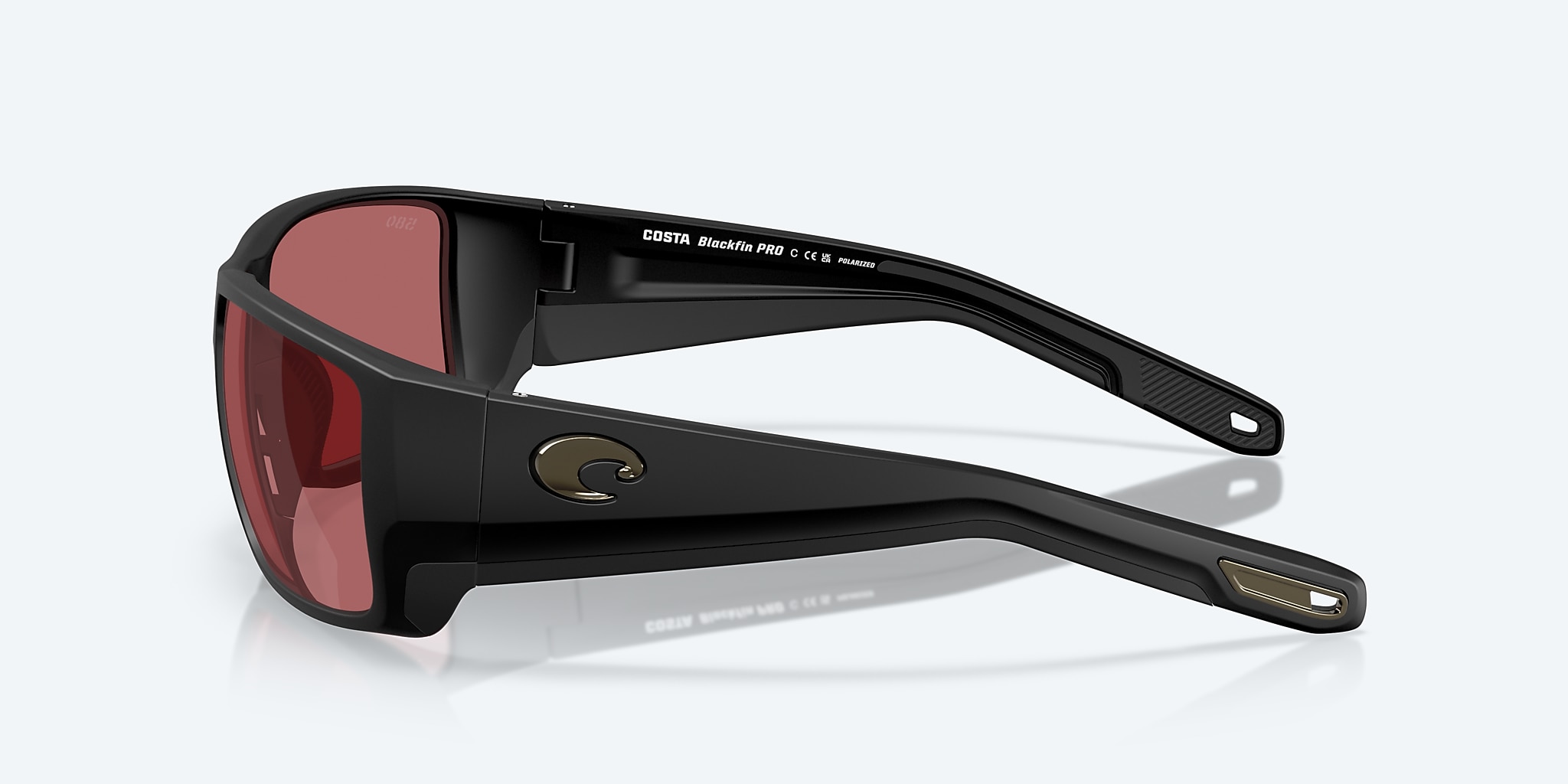 Sunglasses Costa Blackfin PRO L (60-16) with Rose lens and Matte Black frame Image 3 of 7 Sunglasses Costa Blackfin PRO L (60-16) with Rose lens and Matte Black frame Image 3 of 7
