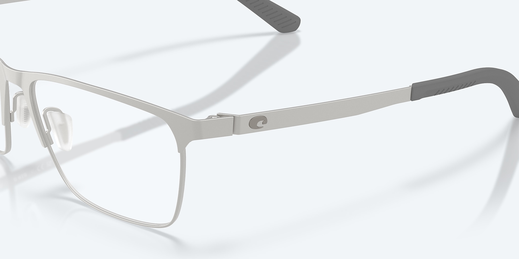 Lentes de Vista Costa Bimini Road 410 M (54-15) con Micas de Demostración lente y Plateado Satinado montura Imagen 6 de 7 Lentes de Vista Costa Bimini Road 410 M (54-15) con Micas de Demostración lente y Plateado Satinado montura Imagen 6 de 7