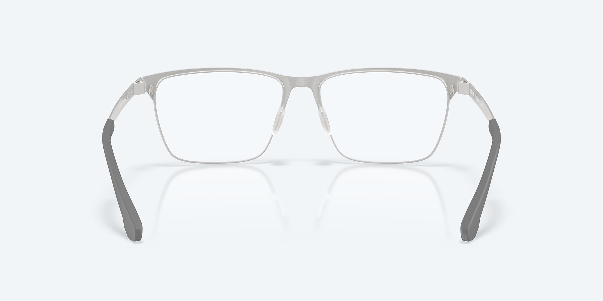 Lentes de Vista Costa Bimini Road 410 M (54-15) con Micas de Demostración lente y Plateado Satinado montura Imagen 4 de 7 Lentes de Vista Costa Bimini Road 410 M (54-15) con Micas de Demostración lente y Plateado Satinado montura Imagen 4 de 7