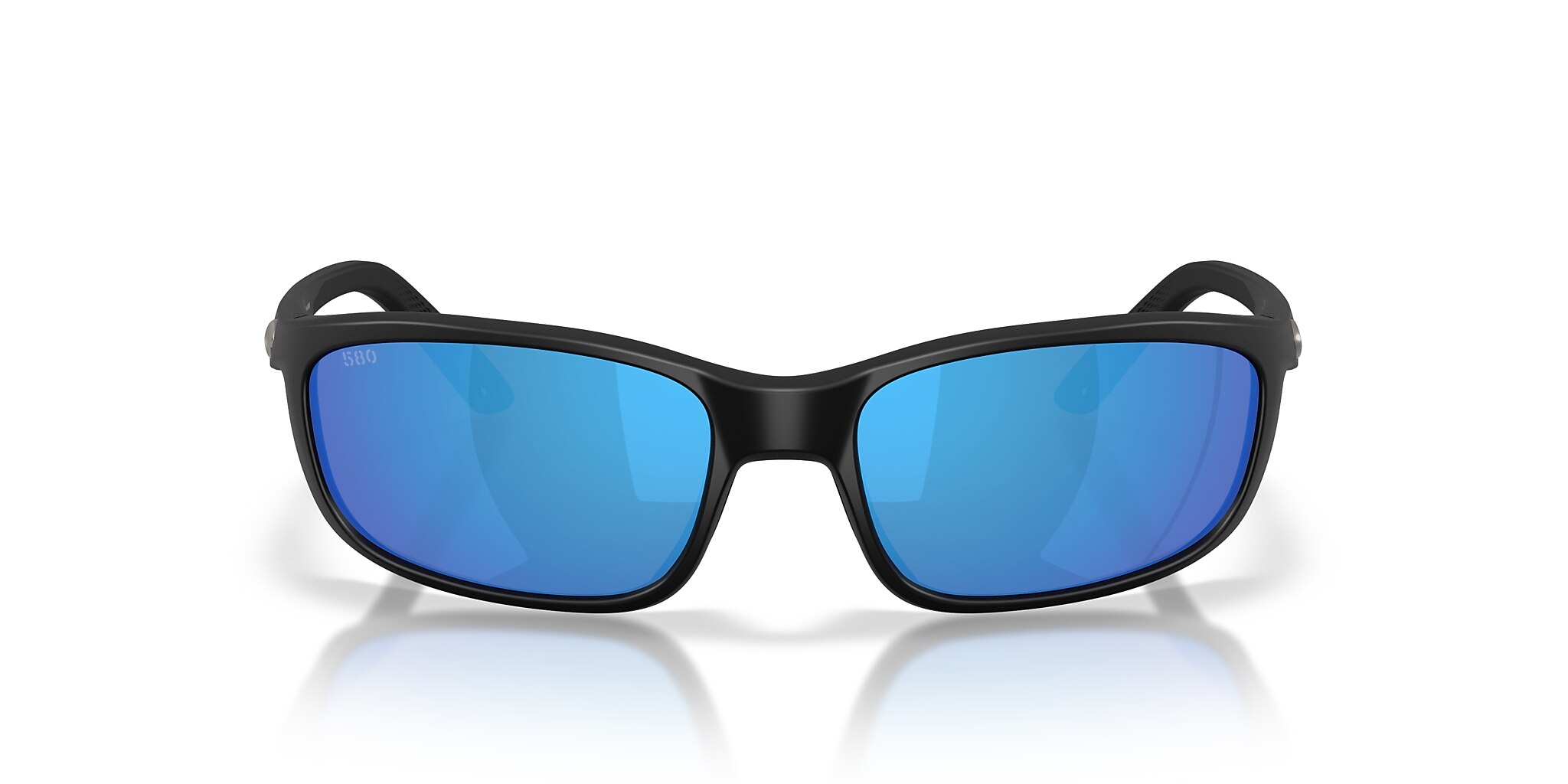 Costa Brine II M (59-17) with Blue Mirror lenses and Matte Black