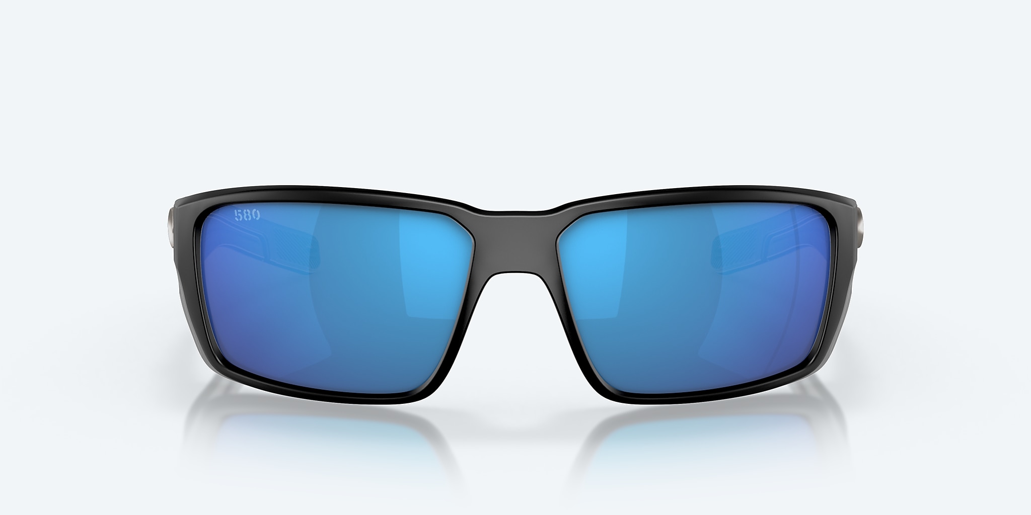 Lunettes de soleil Costa Fantail PRO L (60-15) avec Effet miroir Bleu verre et Noir mat monture Image 2 de 8 Lunettes de soleil Costa Fantail PRO L (60-15) avec Effet miroir Bleu verre et Noir mat monture Image 2 de 8