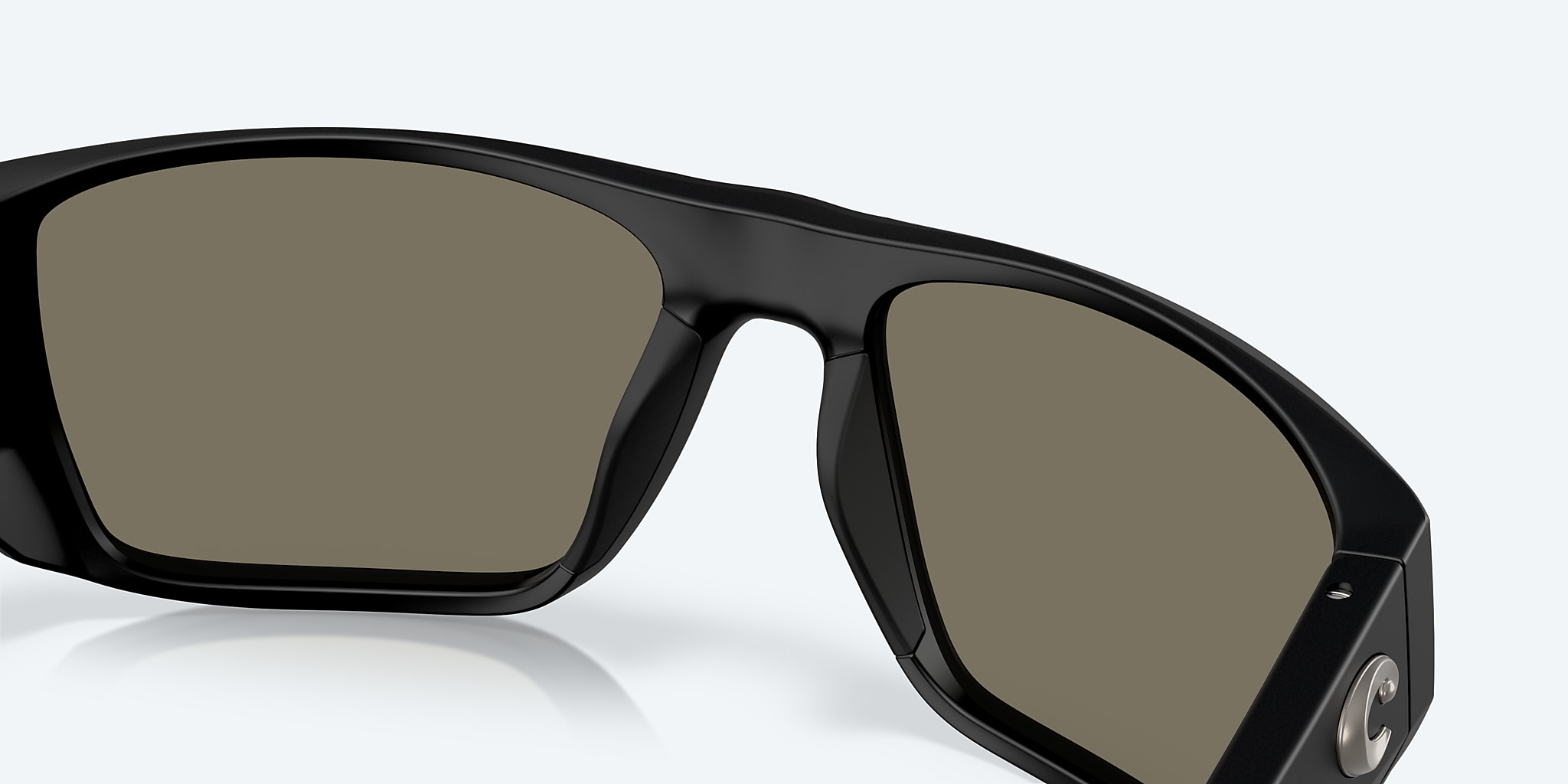 Sunglasses Costa Finlet L (59-19) with Blue Mirror lens and Matte Black frame Image 8 of 8 Sunglasses Costa Finlet L (59-19) with Blue Mirror lens and Matte Black frame Image 8 of 8