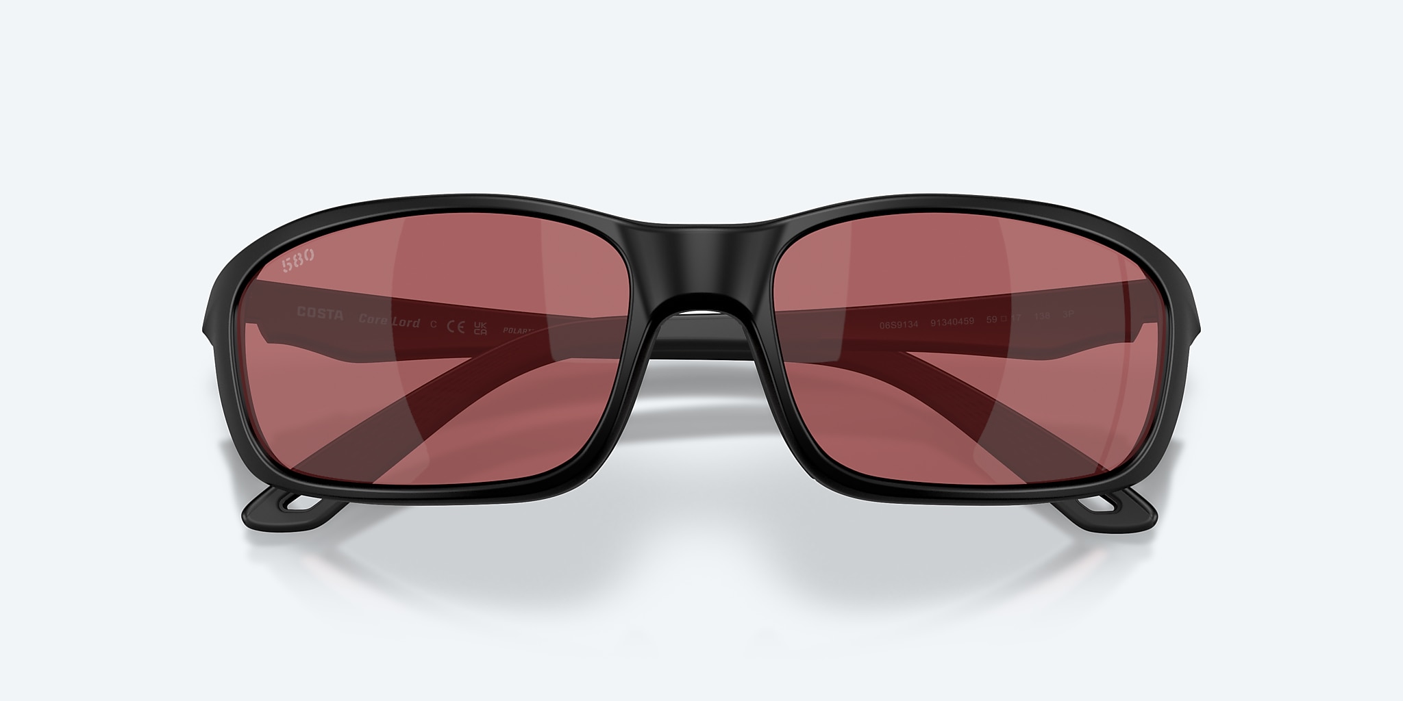 Lunettes de soleil Costa Brine II M (59-17) avec Rose verre et Noir mat monture Image 5 de 8 Lunettes de soleil Costa Brine II M (59-17) avec Rose verre et Noir mat monture Image 5 de 8