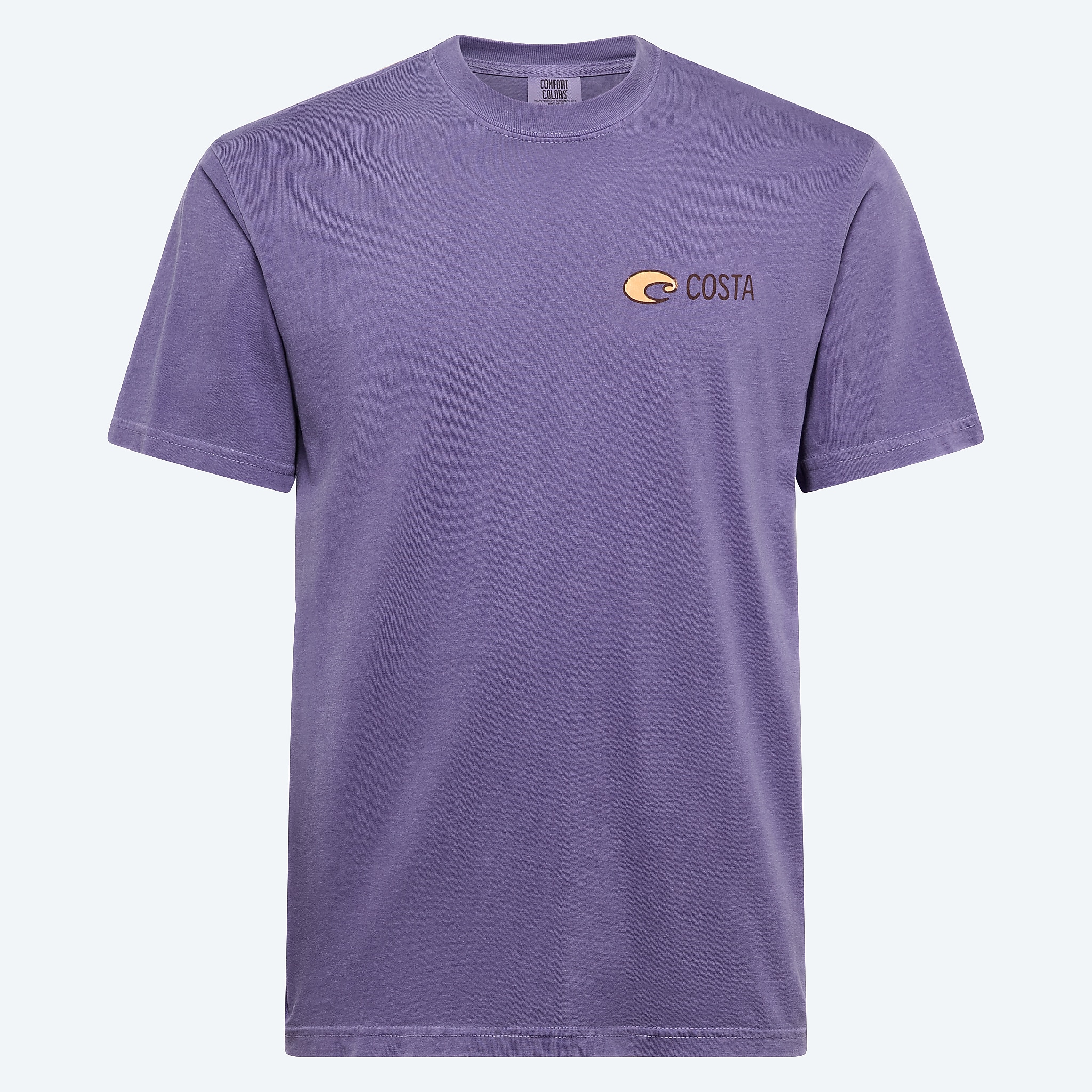 Apparel Washed Amethyst Costa Fish Badge Image 2 of 2