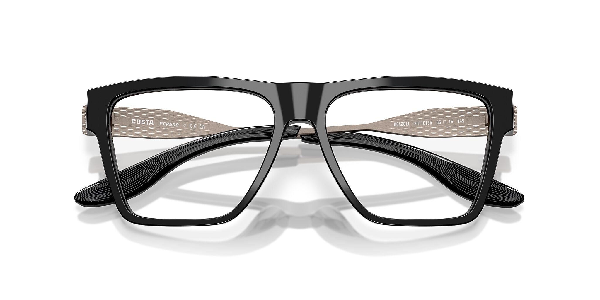 Costa Pacific Rise 500 L (57-15) with Demo Lens lenses and Black