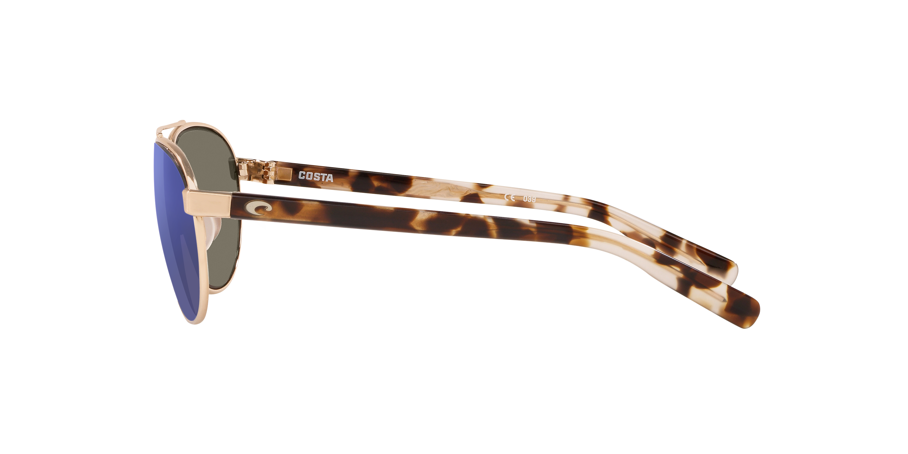 Costa Fernandina S (57-15) with Blue Mirror lenses and Brushed Costa Fernandina S (57-15) with Blue Mirror lenses and Brushed
