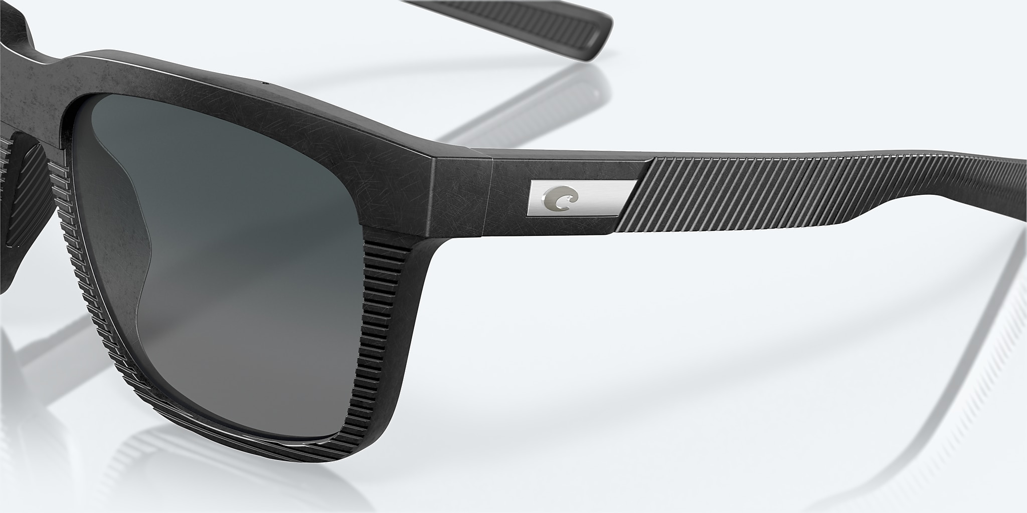 Sunglasses Costa Pescador L (55-17) with Gray Gradient lens and Gray frame Image 6 of 7 Sunglasses Costa Pescador L (55-17) with Gray Gradient lens and Gray frame Image 6 of 7