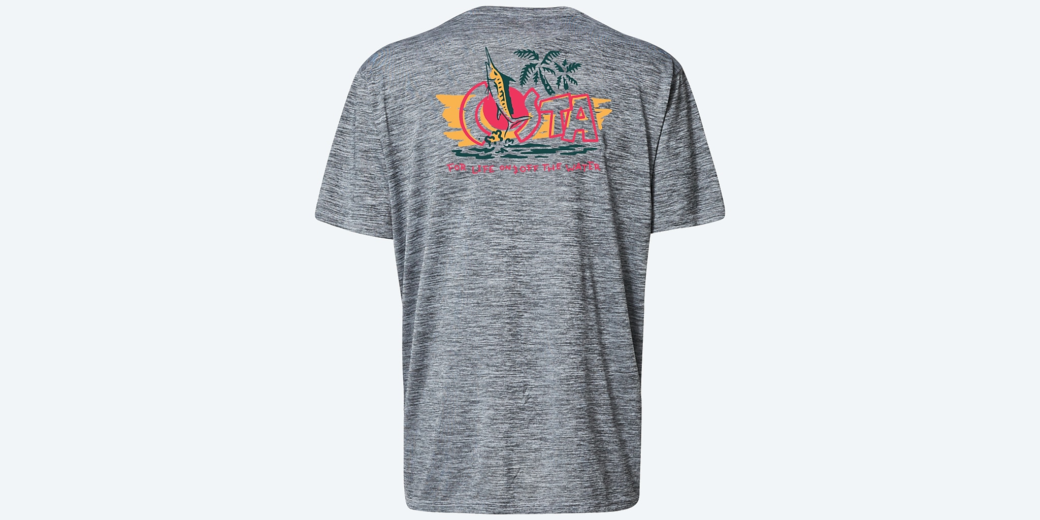 Apparel Cationic Grey Costa Tech Gnarly Marlin Ss Image 1 of 2 Apparel Cationic Grey Costa Tech Gnarly Marlin Ss Image 1 of 2