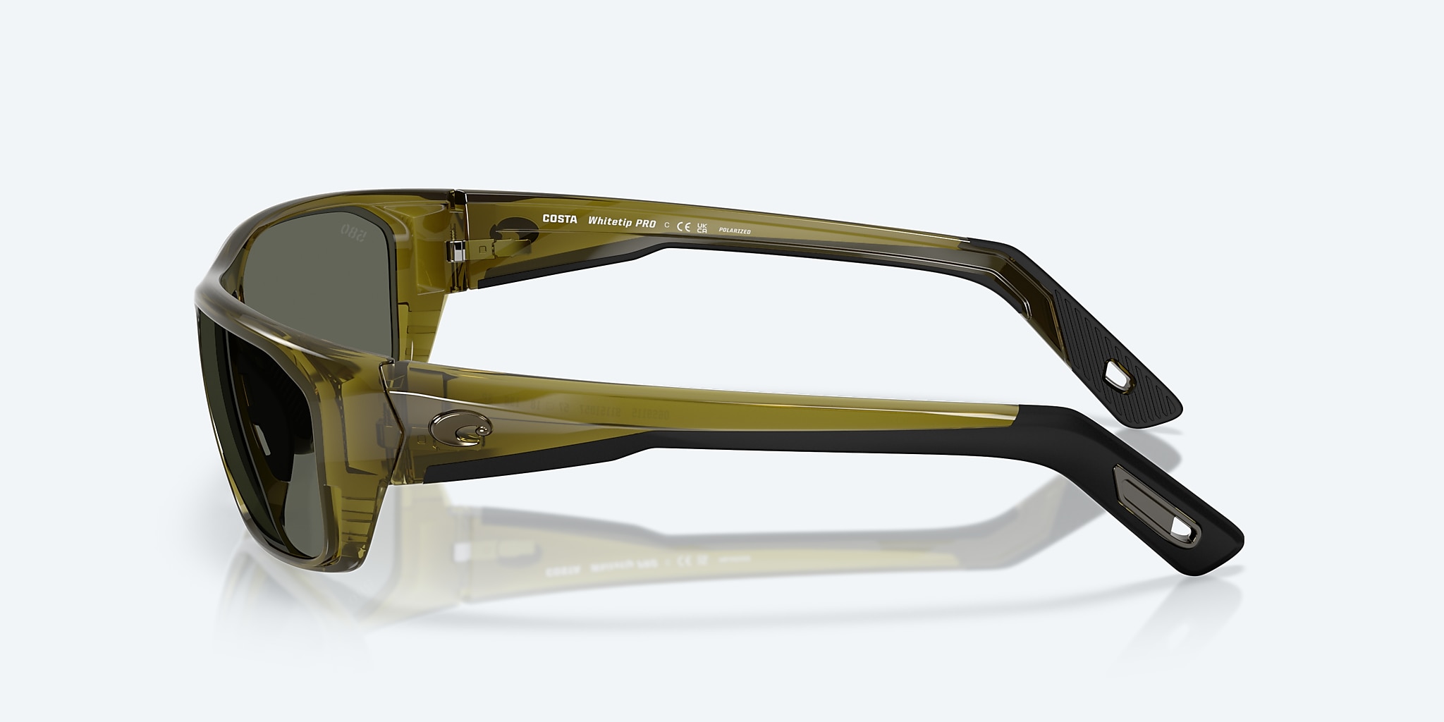 Lunettes de soleil Costa Whitetip PRO M (57-18) avec Gris verre et Herbier marin monture Image 3 de 7 Lunettes de soleil Costa Whitetip PRO M (57-18) avec Gris verre et Herbier marin monture Image 3 de 7