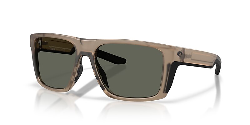 Costa Lido XL (57-16) with Gray lenses and Matte Brown Smoke frame