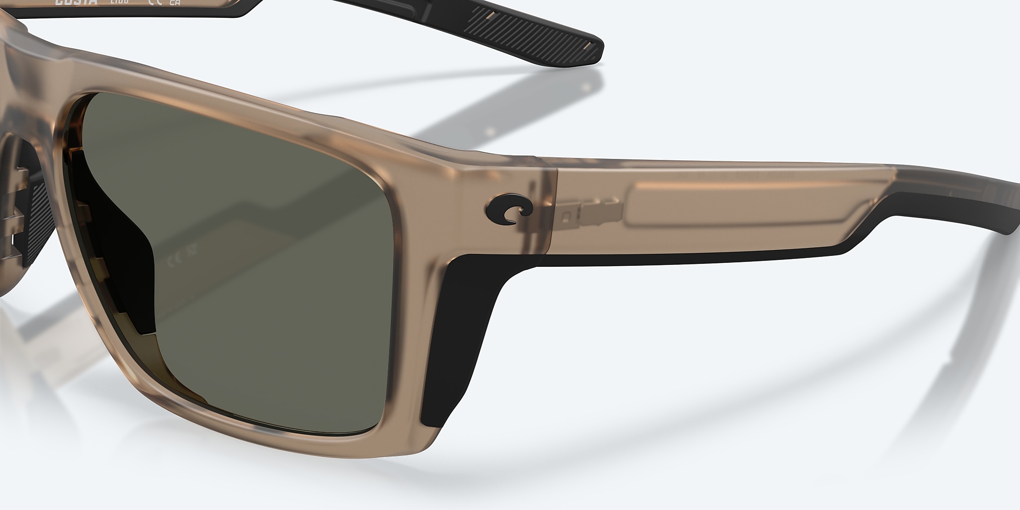 Sunglasses Costa Lido XL (57-16) with Gray lens and Matte Brown Smoke frame Image 6 of 8 Sunglasses Costa Lido XL (57-16) with Gray lens and Matte Brown Smoke frame Image 6 of 8