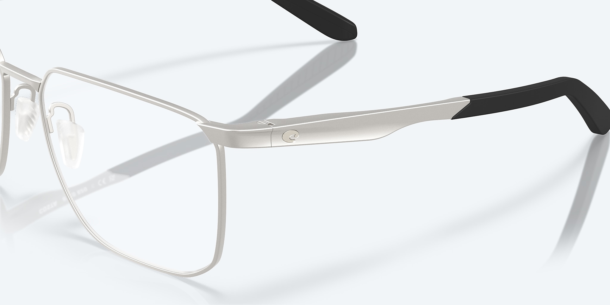 Eyeglasses Costa Bimini Road 620 L (57-16) with DEMO LENS lens and Satin Silver frame Image 6 of 7 Eyeglasses Costa Bimini Road 620 L (57-16) with DEMO LENS lens and Satin Silver frame Image 6 of 7