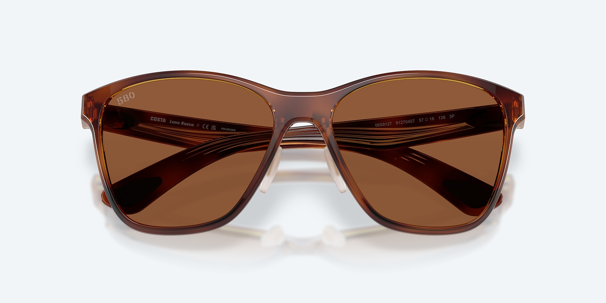 Sunglasses Costa Luna Nueva L (57-16) with Copper lens and Tortoise frame Image 6 of 9 Sunglasses Costa Luna Nueva L (57-16) with Copper lens and Tortoise frame Image 6 of 9