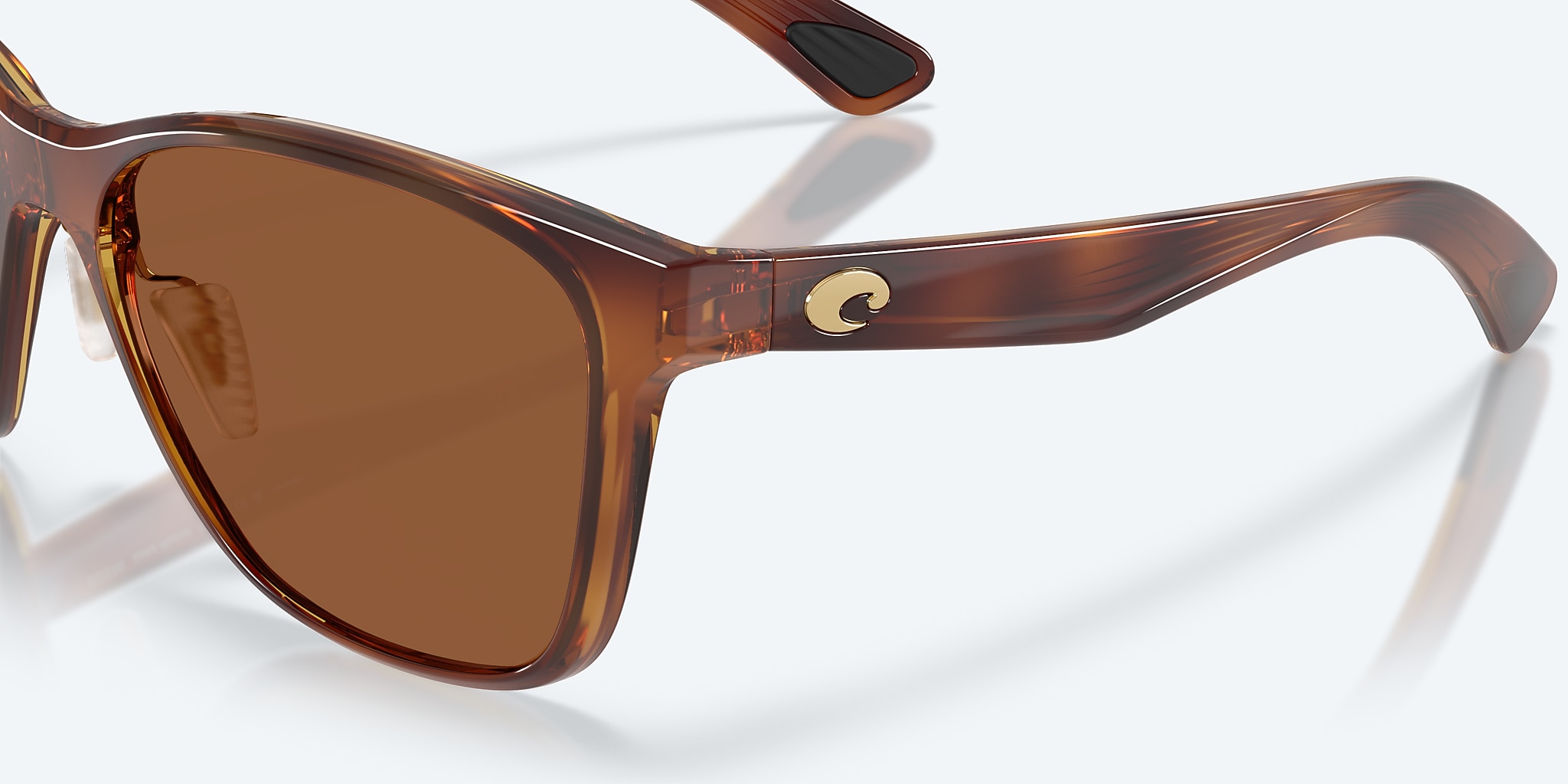 Sunglasses Costa Luna Nueva L (57-16) with Copper lens and Tortoise frame Image 7 of 9 Sunglasses Costa Luna Nueva L (57-16) with Copper lens and Tortoise frame Image 7 of 9