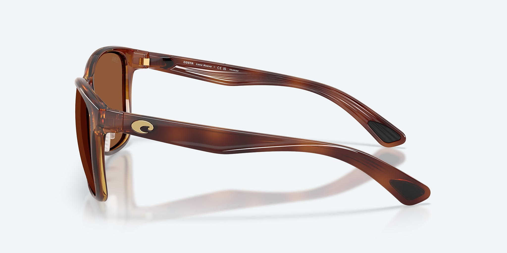 Sunglasses Costa Luna Nueva L (57-16) with Copper lens and Tortoise frame Image 4 of 9 Sunglasses Costa Luna Nueva L (57-16) with Copper lens and Tortoise frame Image 4 of 9