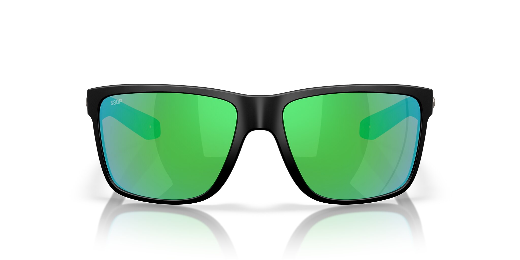 Costa Broadbill II L (58-15) with Green Mirror lenses and Matte