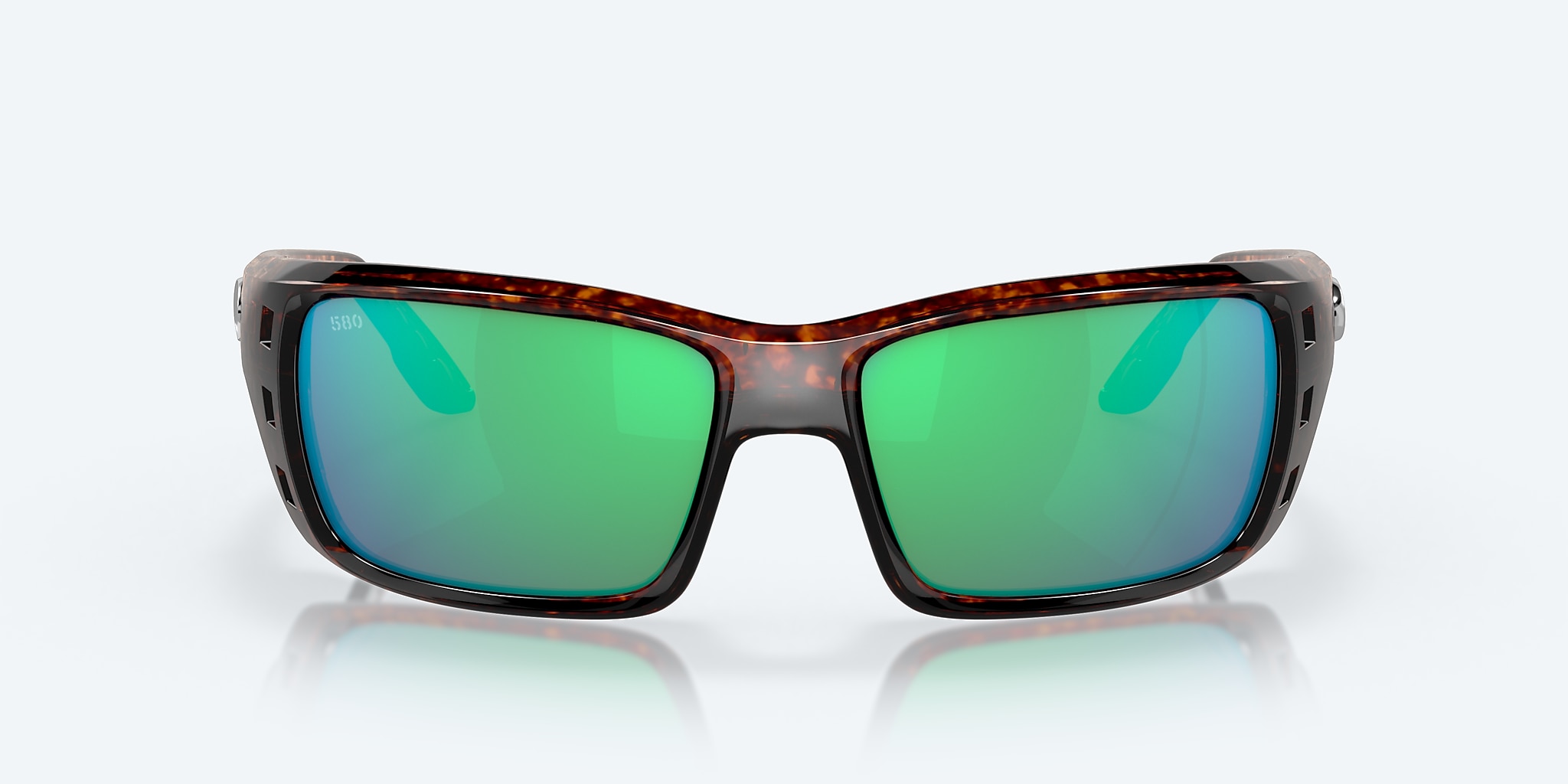 Lunettes de soleil Costa Permit XL (63-16) avec Effet miroir Vert verre et Écaille de tortue monture Image 2 de 7 Lunettes de soleil Costa Permit XL (63-16) avec Effet miroir Vert verre et Écaille de tortue monture Image 2 de 7