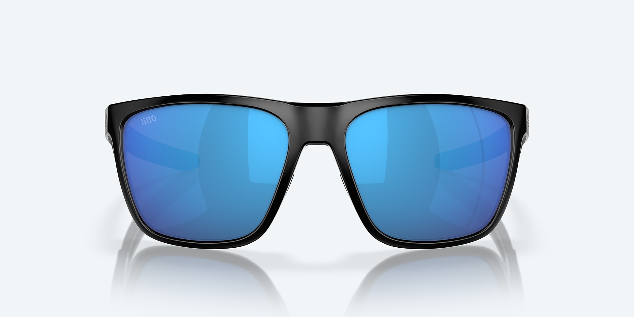 Sunglasses Costa Ferg L (59-16) with Blue Mirror lens and Matte Black frame Image 2 of 7 Sunglasses Costa Ferg L (59-16) with Blue Mirror lens and Matte Black frame Image 2 of 7
