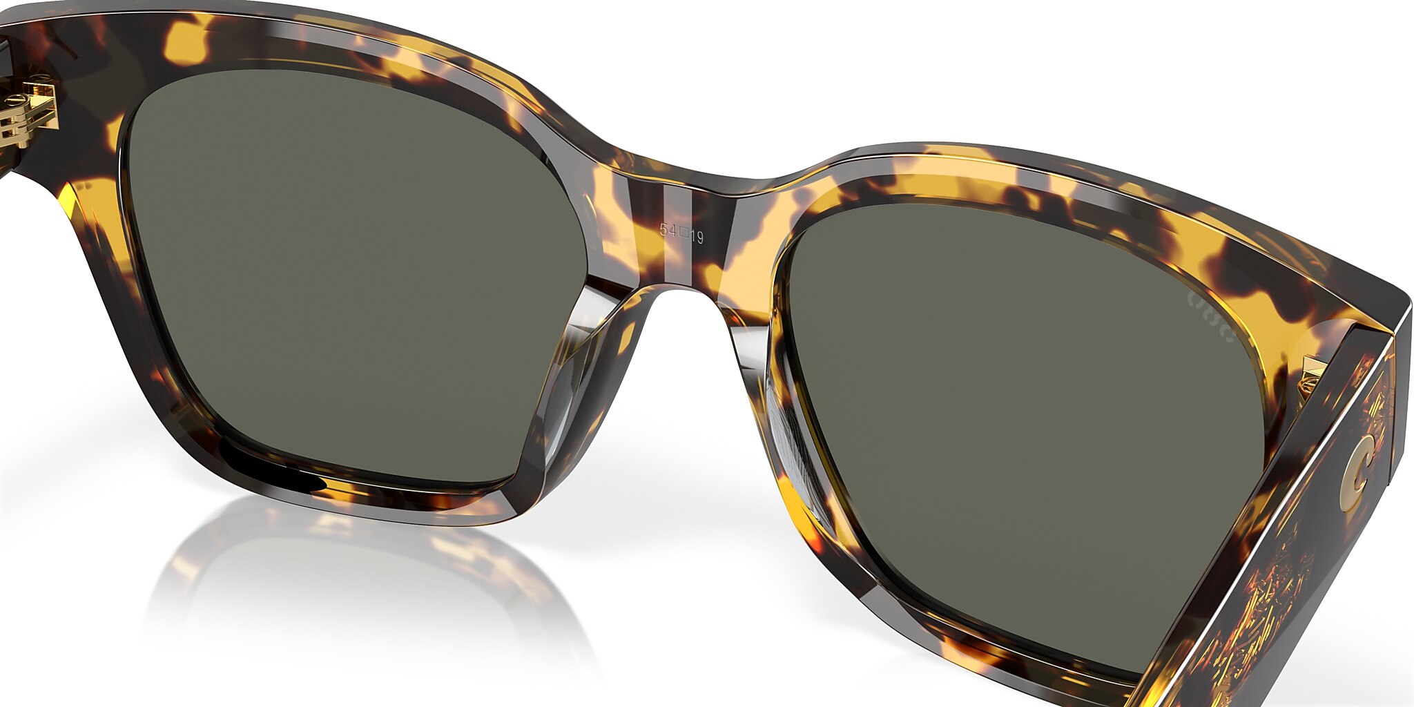 Costa Nusa XL (54-19) with Gray lenses and Tortoise frame | Costa
