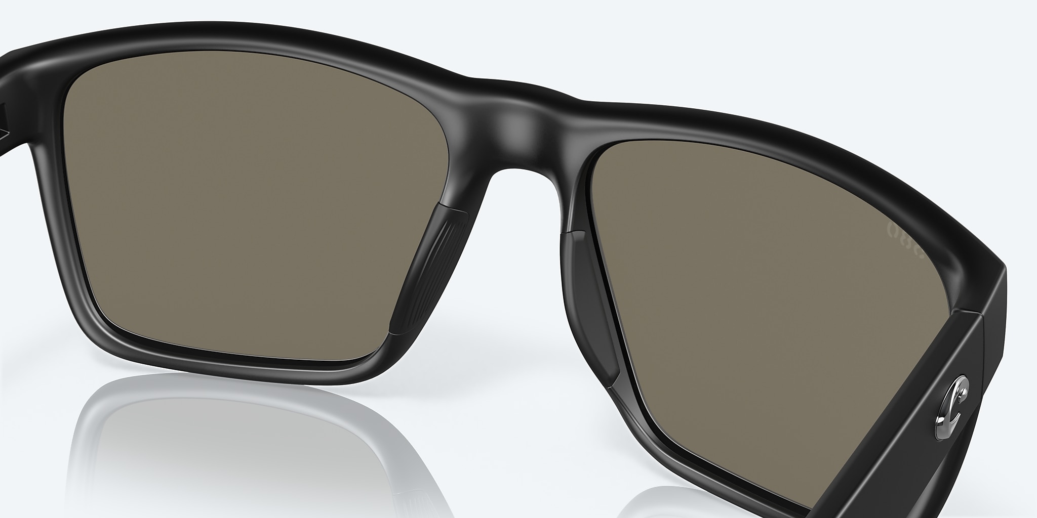 Sunglasses Costa Paunch XL XXL (59-18) with Blue Mirror lens and Matte Black frame Image 7 of 7 Sunglasses Costa Paunch XL XXL (59-18) with Blue Mirror lens and Matte Black frame Image 7 of 7